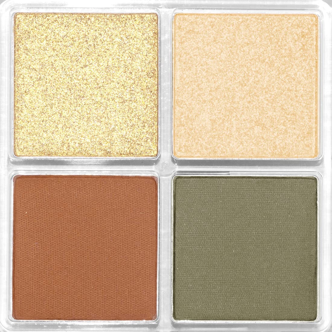 Palladio Eyeshadow Quads, Velvety Pigmented Blendable Matte, Metallic and Shimmer Finishes, Creamy Formula, Four Way Quad Eye Shadow Palette, Talc-Free (Ballerina)