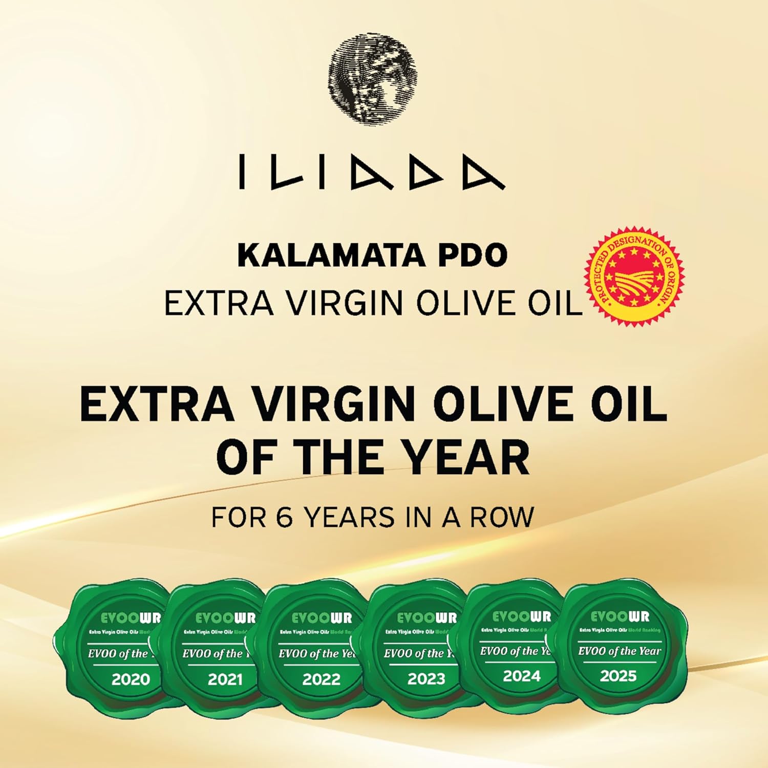 Iliada Kalamata PDO Extra Virgin Olive Oil