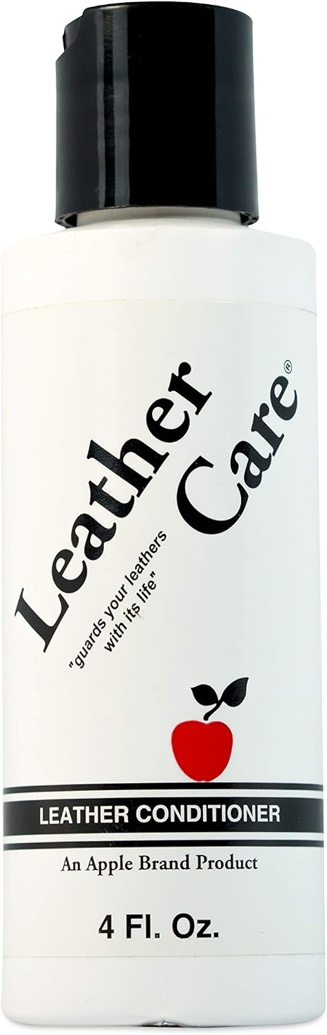 Apple Brand Leather Cleaner & Conditioner Kit, For Bags, Boots, Accessories | Wax-free cleaner and conditioner pair. Also for furniture