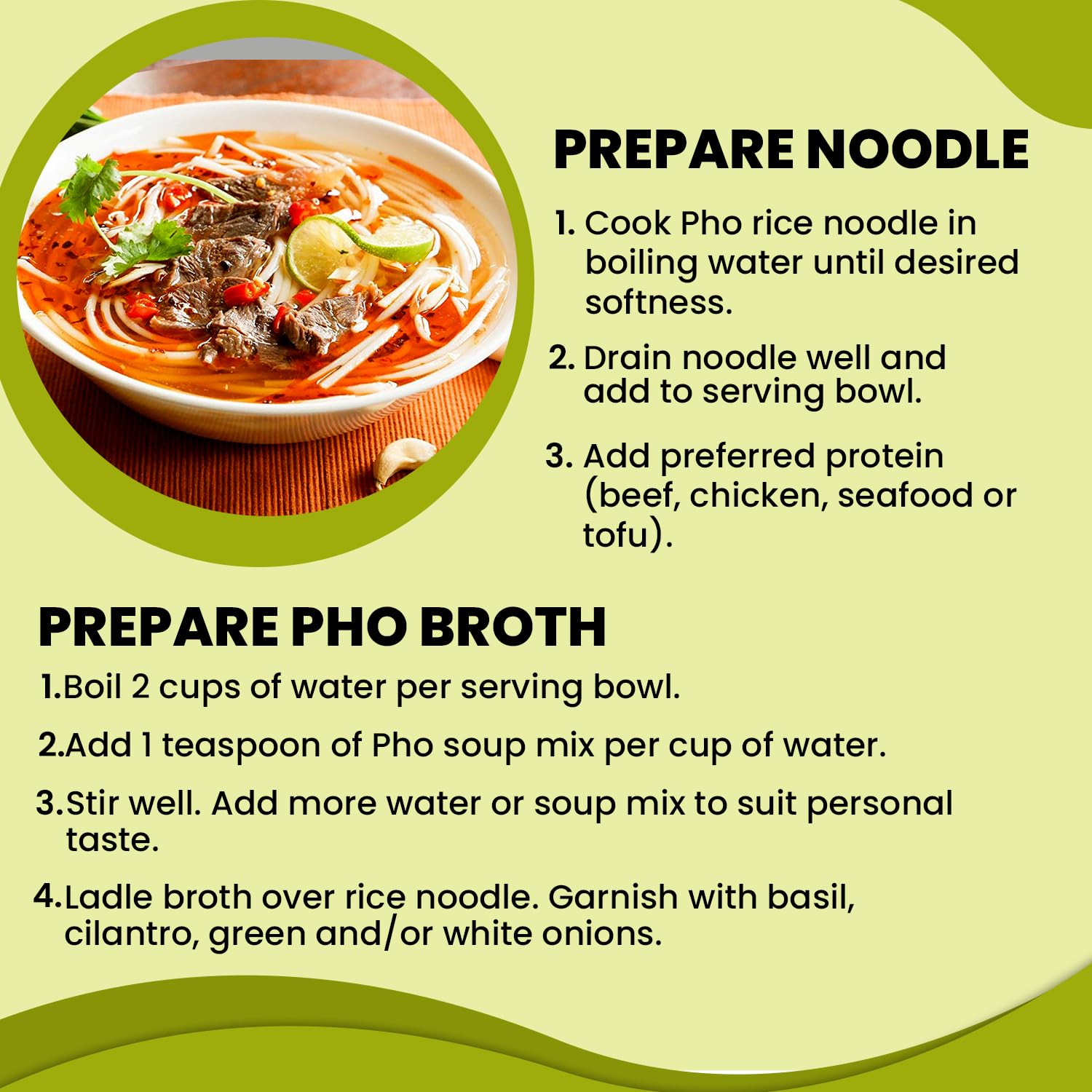 Essence of Lotus Instant Spicy Beef Pho Soup Mix — Ready-to-Eat Flavorful, Restaurant-Quality Pho broth, Made in the US (Spicy Beef Soup Mix, 1-Pack) | Ready-to-Eat, broth