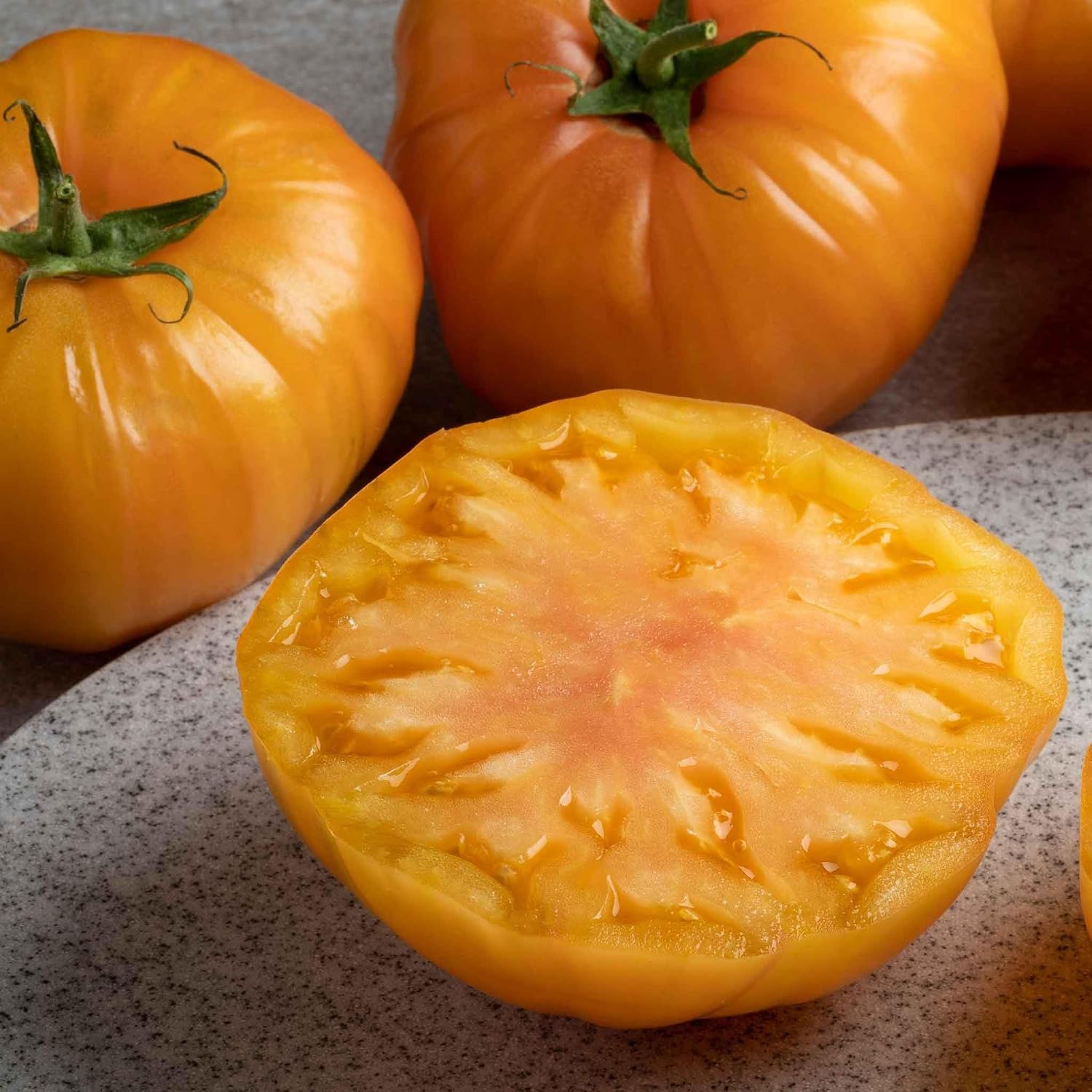 Eden Brothers Tomato Seeds - Persimmon Non-GMO Seeds for Planting, 1 oz | Low-Maintenance Vegetable Seeds, Plant During Warm Season, Zones 10, 3, 4, 5, 6, 7, 8, 9