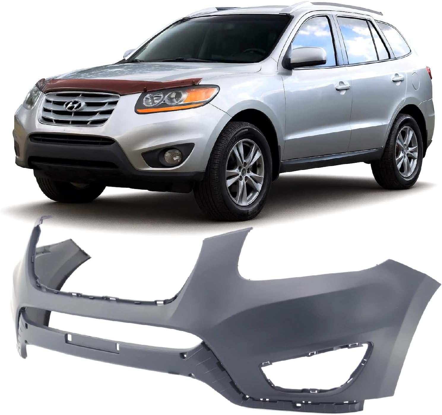 FitParts Compatible with Chevrolet Malibu 1997–2005 Front Bumper Cover