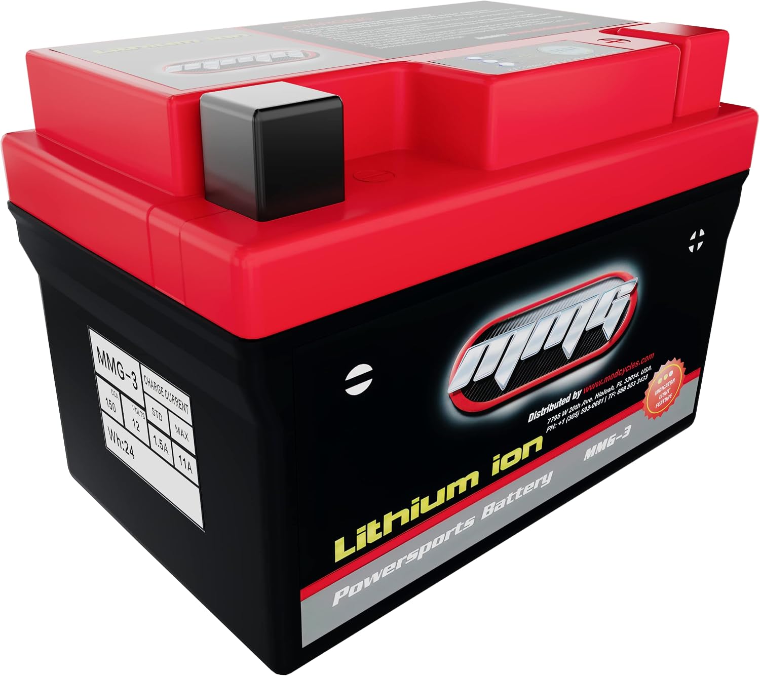 MMG YTZ7S: Lithium-Ion Battery – ATV/Scooter/Motorcycle/Powersports | Replaces YTZ5S, YTX7L-BS, 7A-BS, BTX7A-BS, BTX9-BS, YTX9