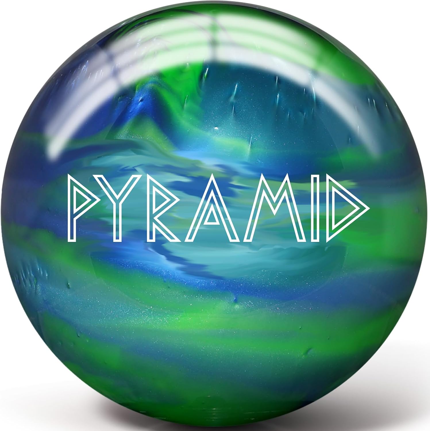 Pyramid Path Polyester Bowling Ball | Customizable with Basic Drilling Options - Great for Spare Shooting, League, Recreational, Straight Bowlers