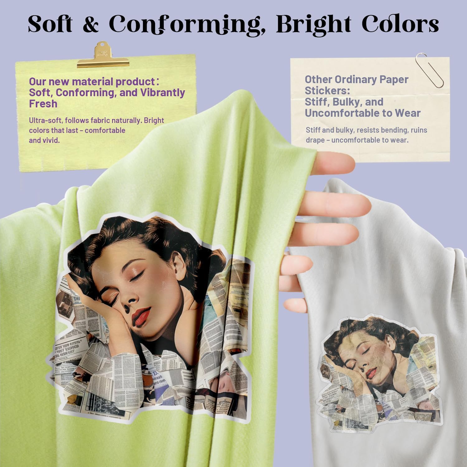 TransOurDream Heat Transfer Paper for T Shirts (20 Sheets