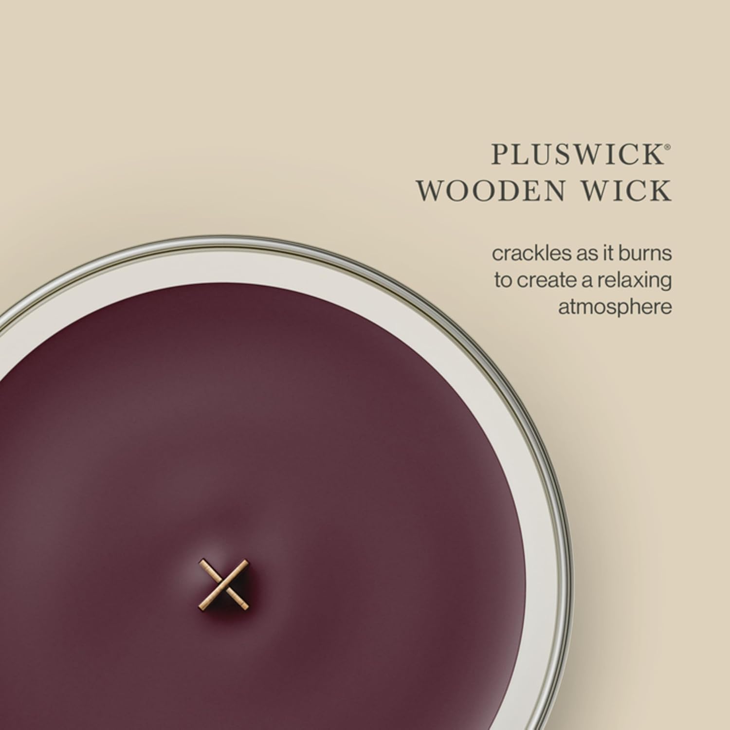 WoodWick Lavender Spa Gifts for Women and Men, 9.7 oz Medium Hourglass Candle with Crackling Wick