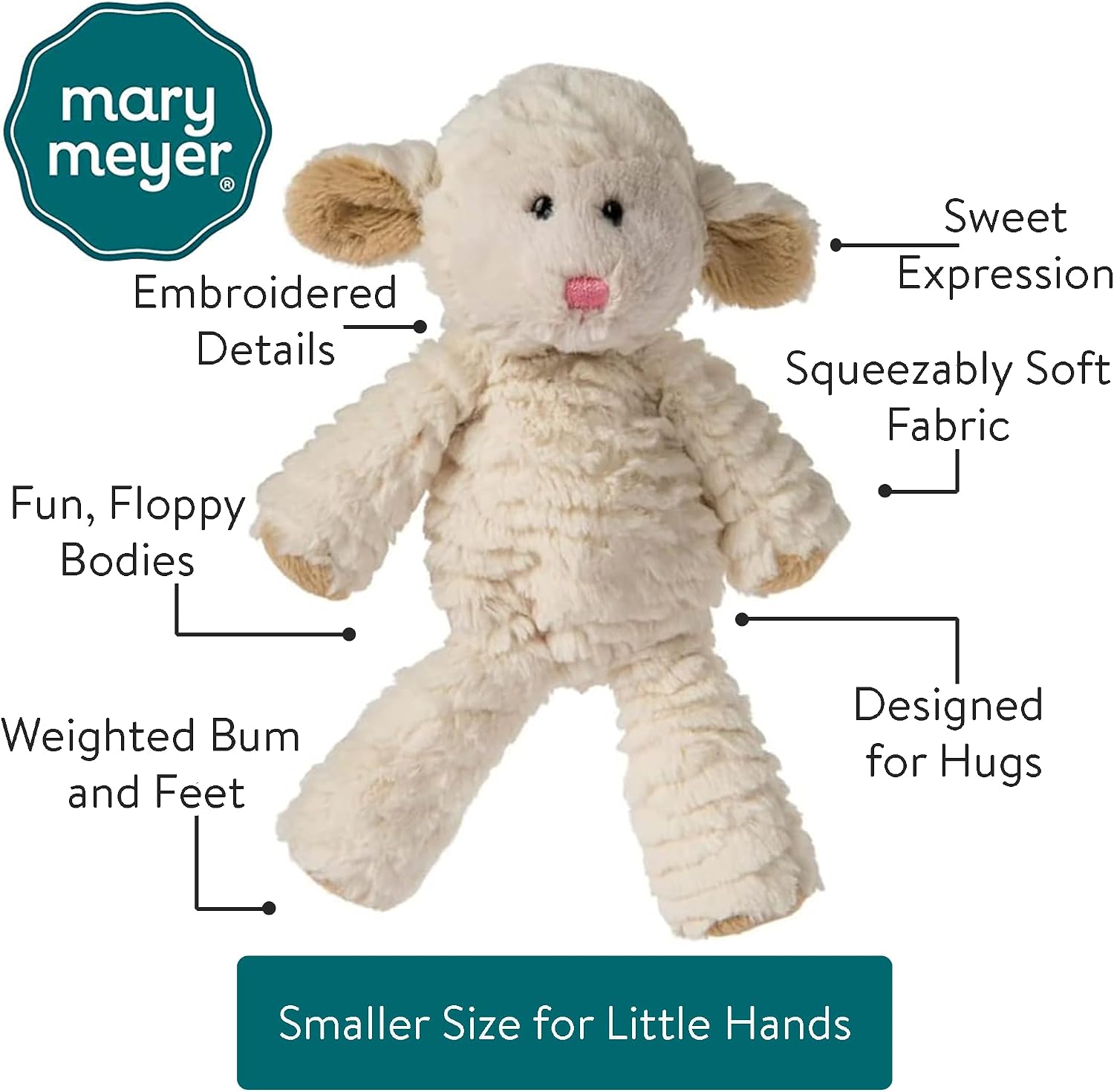 Mary Meyer Marshmallow Zoo Happy Horse Soft Toy, 13 in