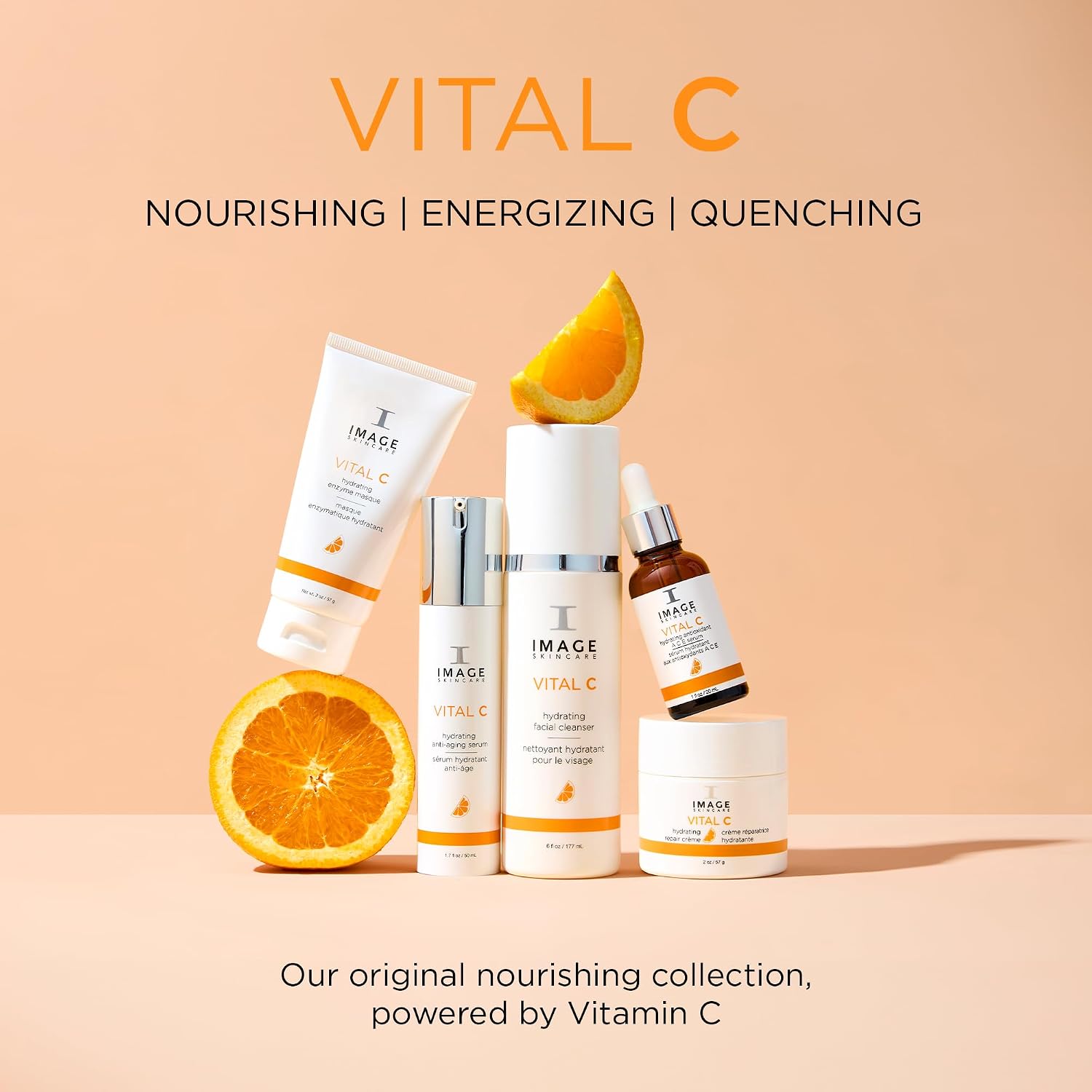 IMAGE Skincare, VITAL C Hydrating Face Serum, with Vitamin C and Hyaluronic Acid, to Brighten, Tone and Smooth Appearance of Wrinkle