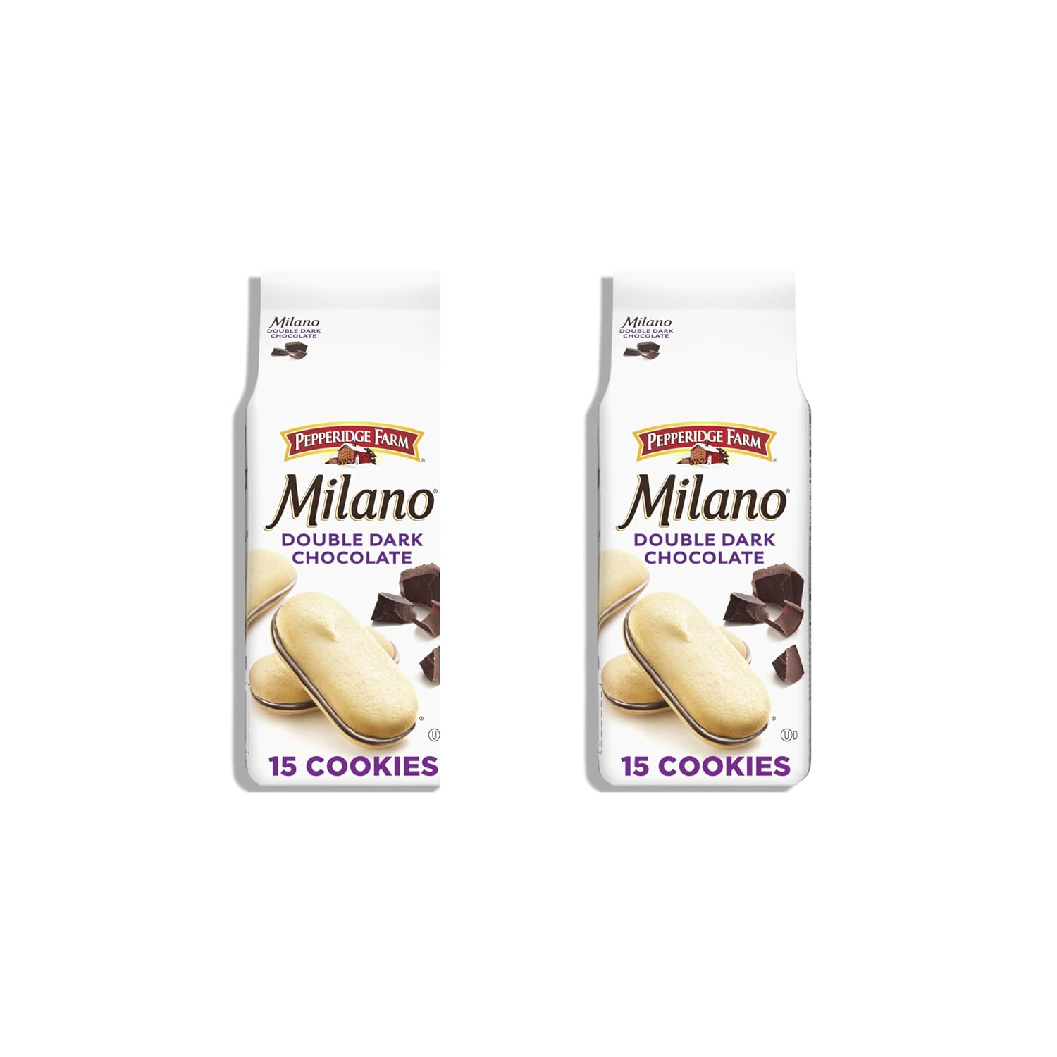 Pepperidge Farm Milano Milk Chocolate Cookies, 6 OZ Bag (15 Cookies)