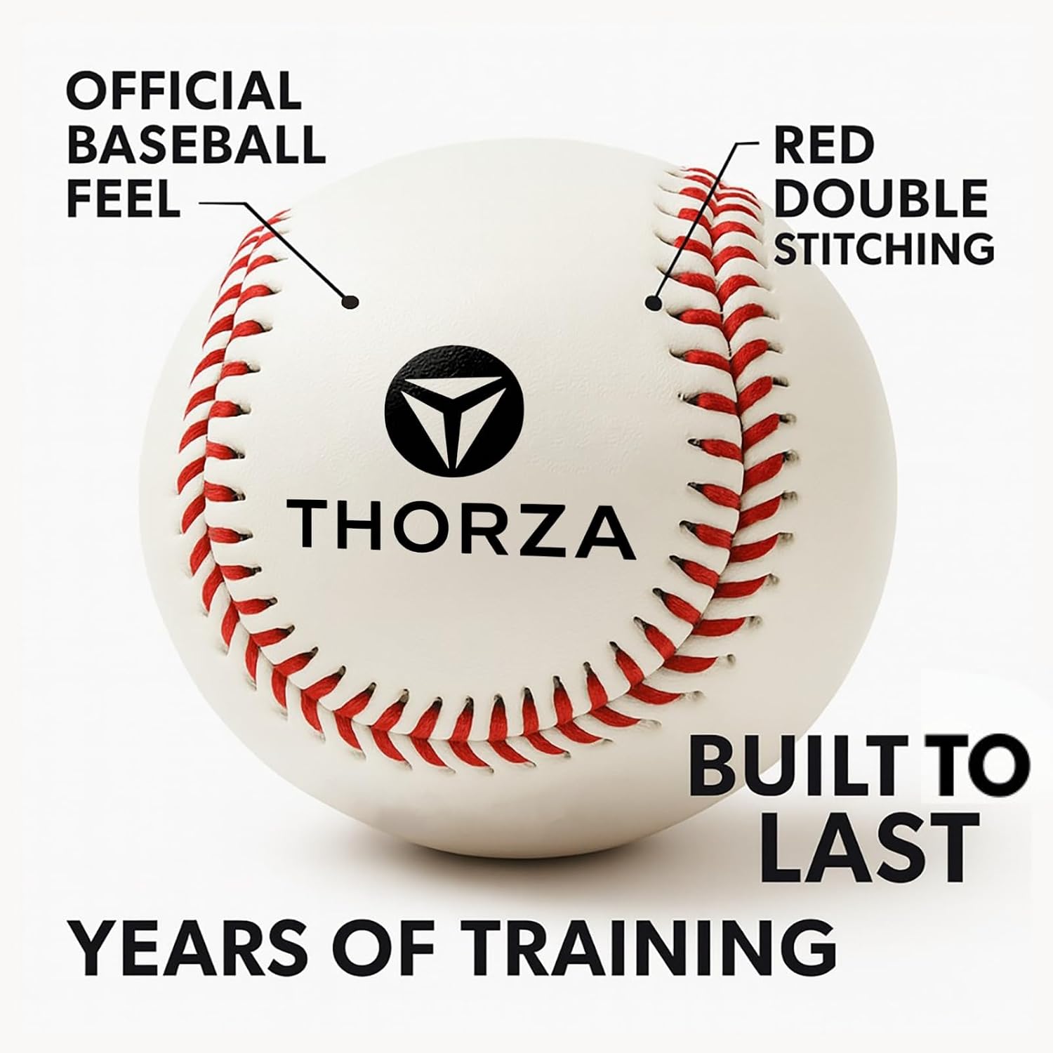 Thorza Weighted Baseballs for Pitching & Throwing Training - Velocity Building Balls for Hitting Practice & Strength Development - Youth to Pro