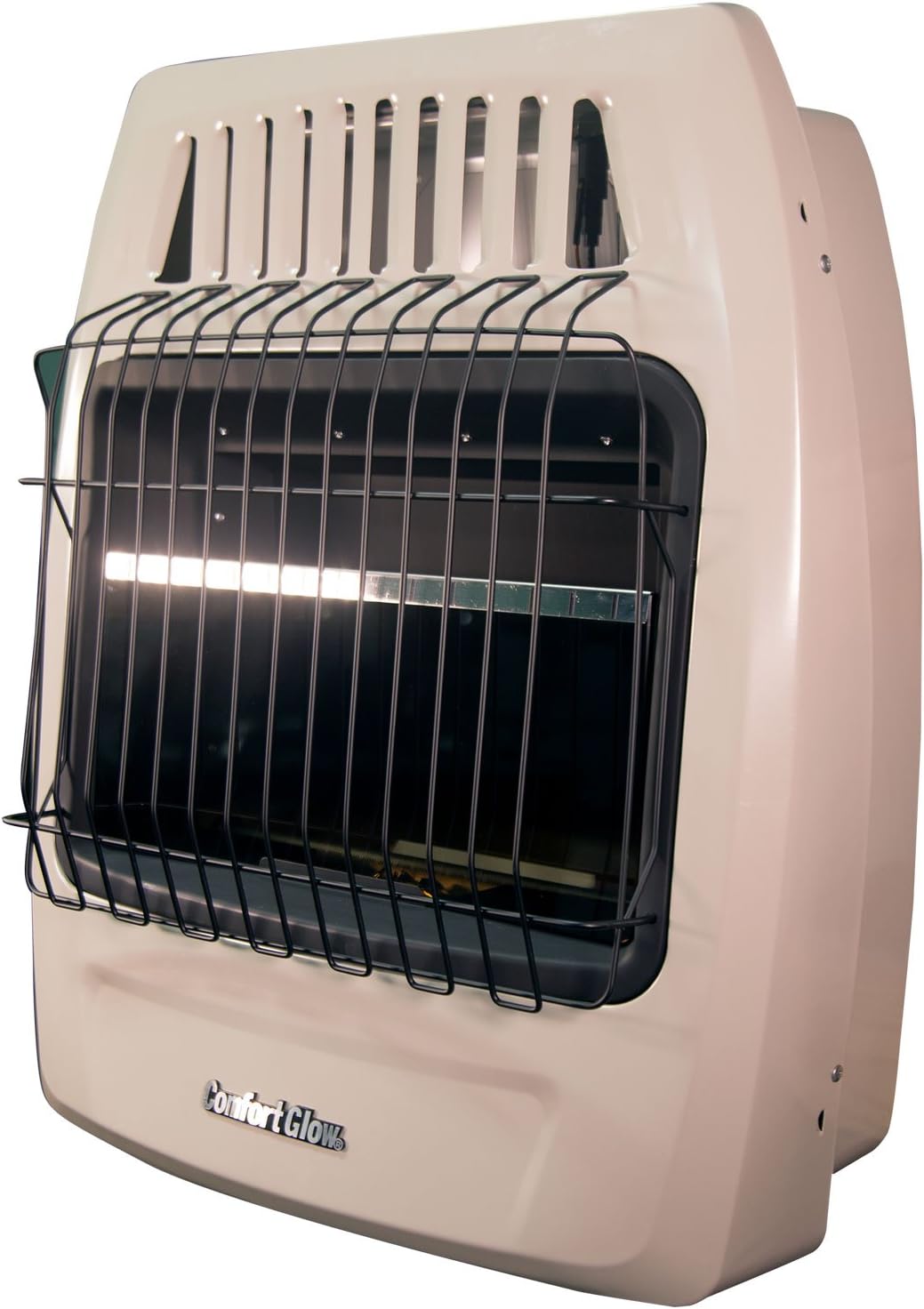 WORLD MKTG OF AMERICA/IMPORT KWD258 20000 BTU Dual Gas Wall Heater | Gas Heater for Indoor Use, Natural Gas or Liquid Propane, Thermostat