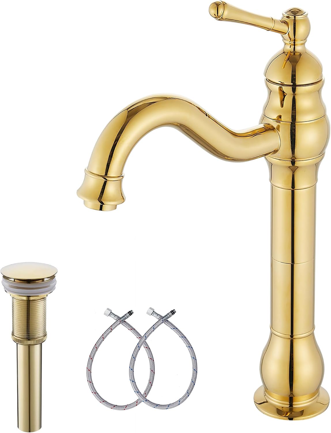 Oil Rubbed Bronze Bathroom Faucet Single Handle One Hole