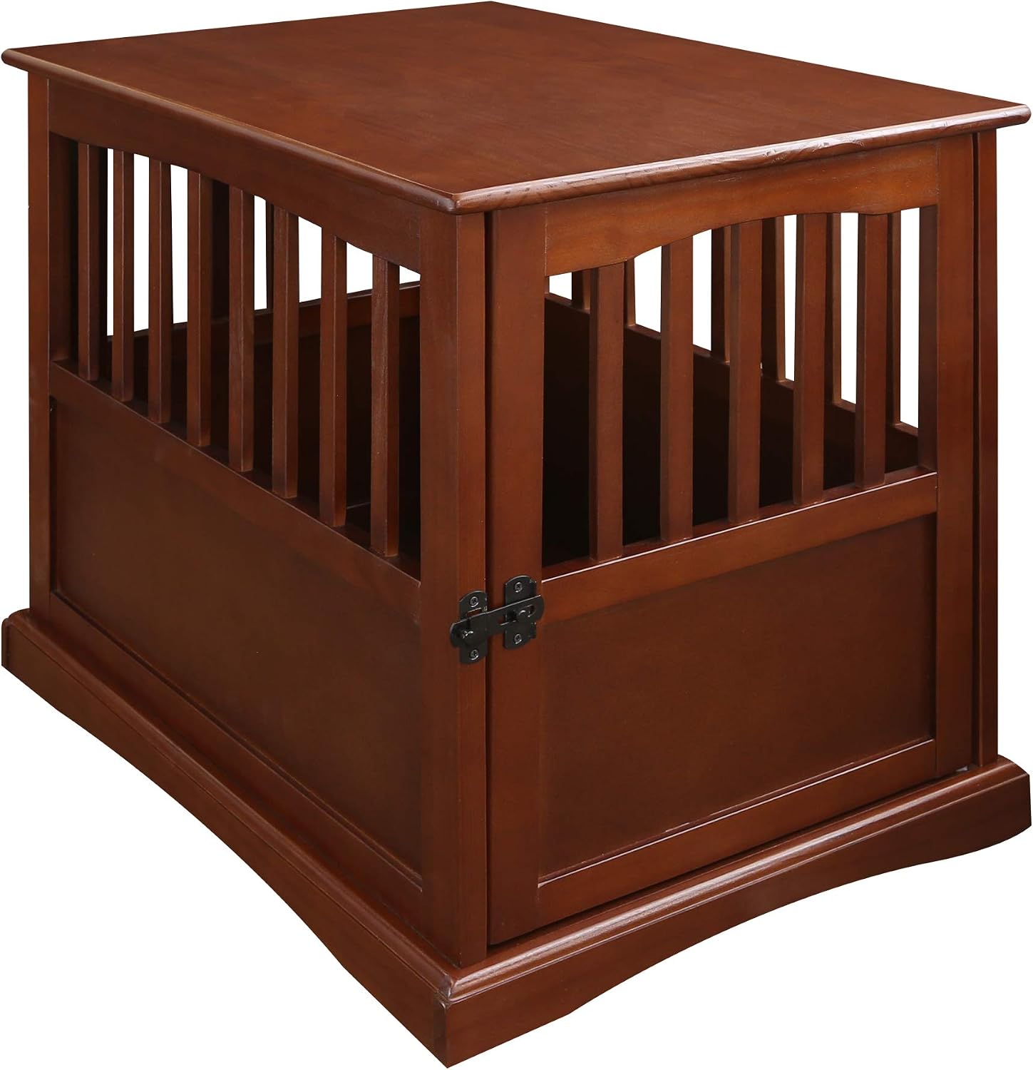 Casual Home Wooden Small Pet Crate, End Table, Espresso,19.5"W x 22.5"D x 22.5"H