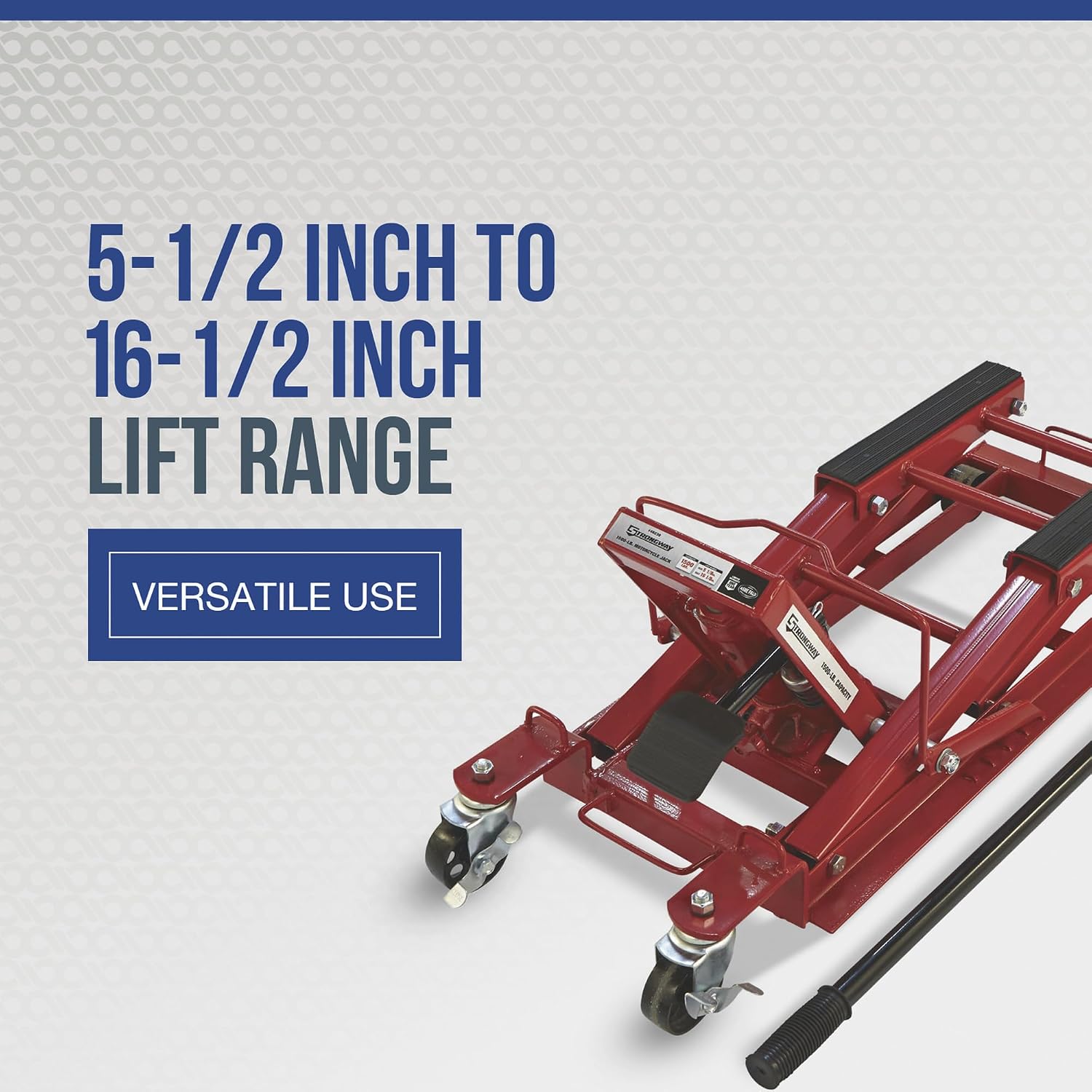Strongway 1500-Lb. Hydraulic Motorcycle Lift/Utility Vehicle Lift | 1
