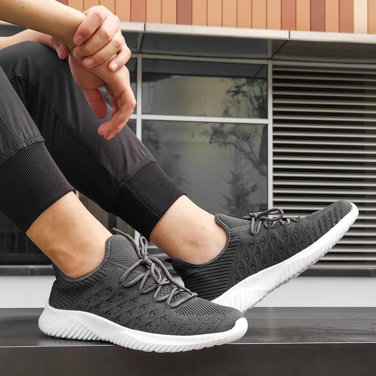Feethit Mens Slip On Walking Shoes Mens Running Shoes Tennis Sneakers