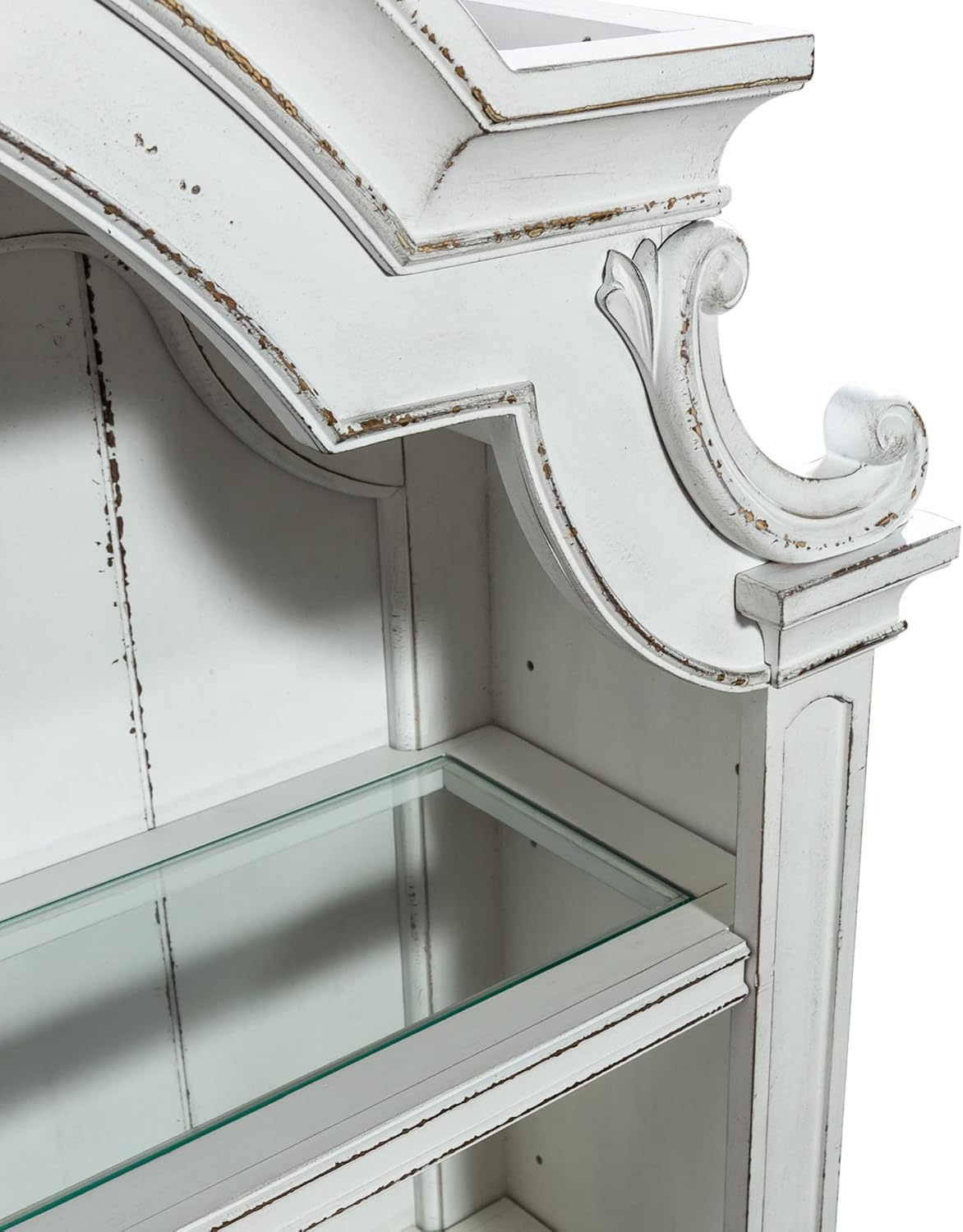 Liberty Furniture Industries Magnolia Manor Lift Top Writing Desk, W56 x D28 x H30, White