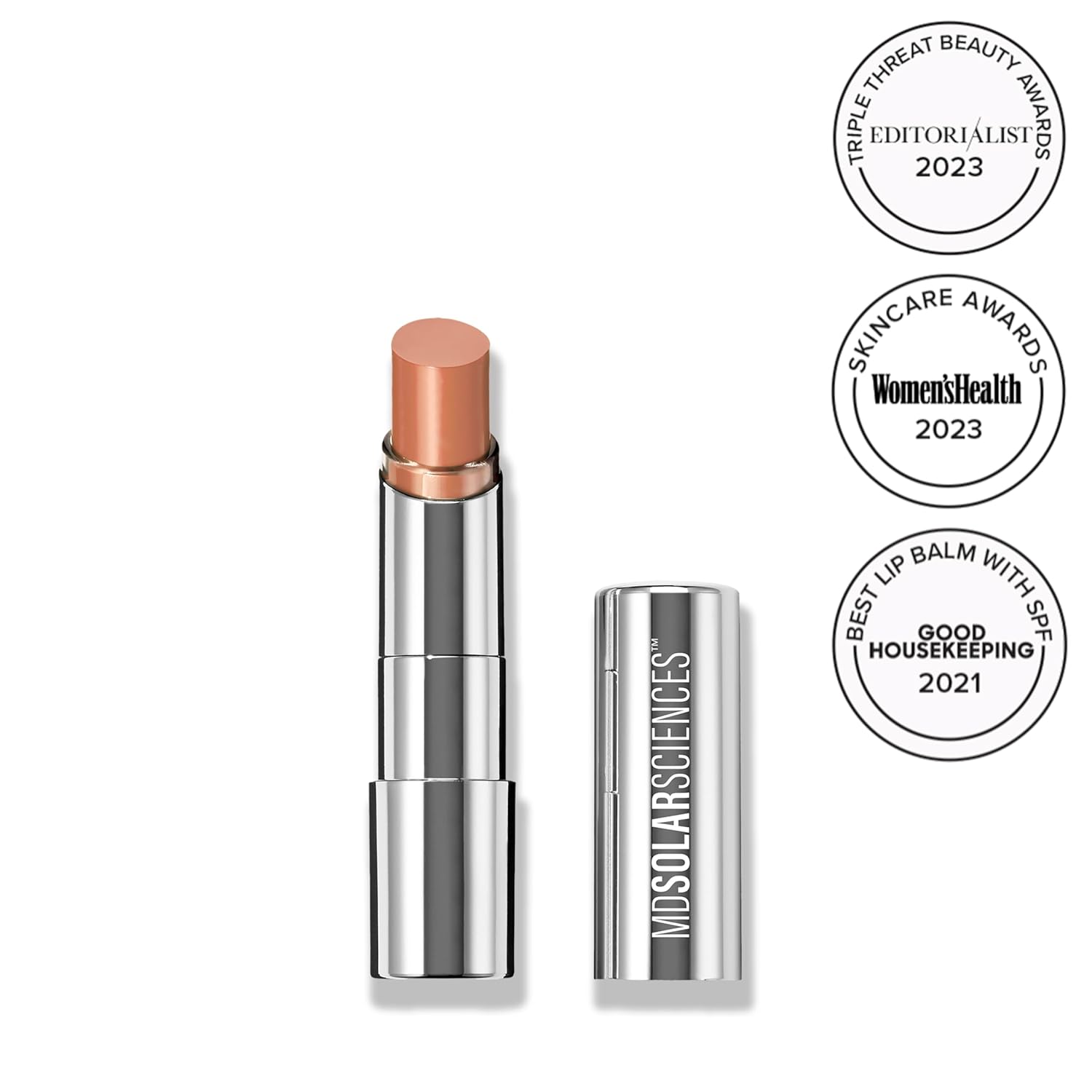 MDSolarSciences Tinted Sheer Lip Balm SPF 30 Hydrating Lip Sunscreen Shea Butter, Jojoba & Avocado Oils Moisturizing, Vegan
