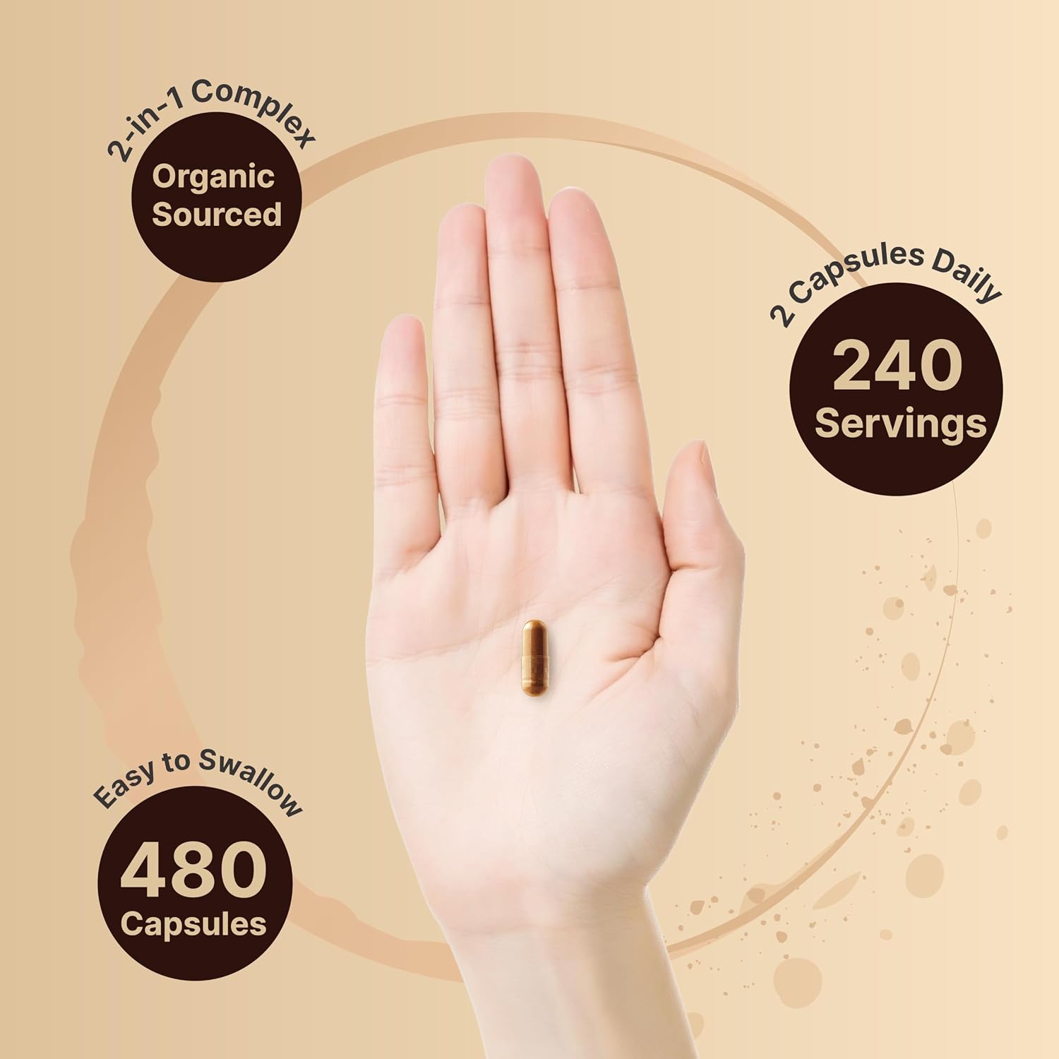 NatureBell 2 Pack Ceylon Cinnamon with Bitter Melon, 240 Capsules | Made with Organic Sri Lanka Ceylon Cinnamon and Organic Bitter Melon | Non-GMO