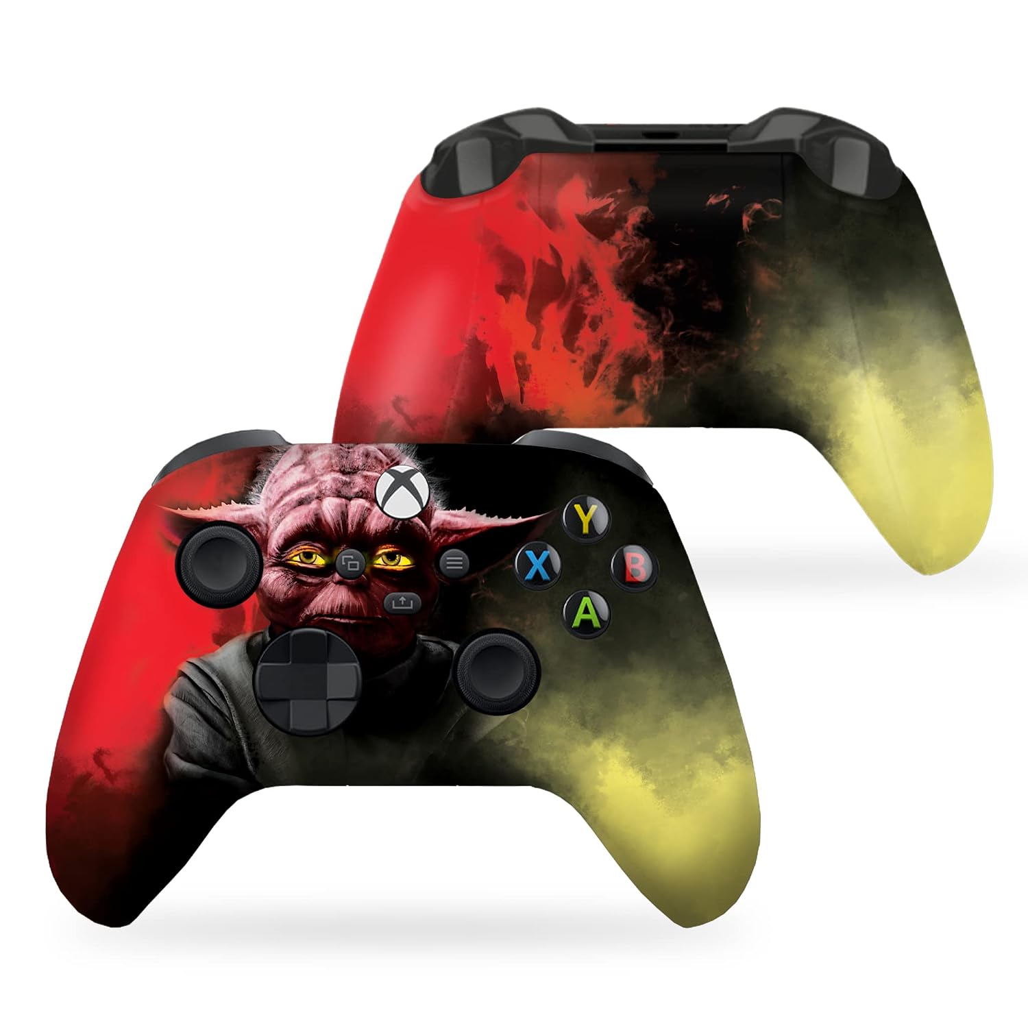 DreamController Green Weed Grass Custom X-box Controller Wireless compatible with X-box One/Series X/S Proudly Customized in USA with Permanent