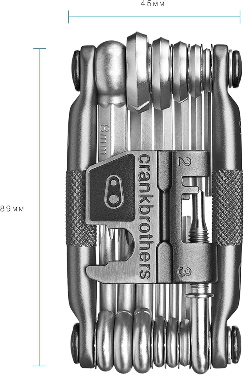 Crankbrothers Multi Tool M 19 Matte Black | bike-multifunction-tools