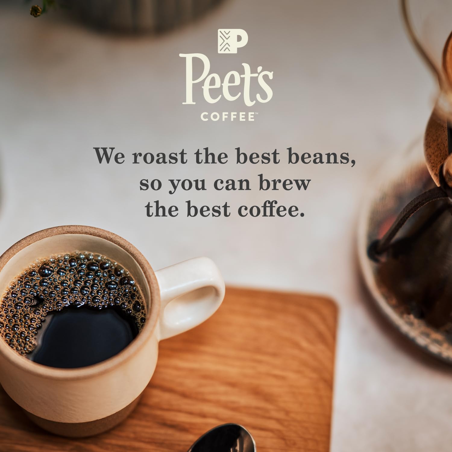Peet's Coffee, Dark Roast Ground Coffee, 100% Arabica Coffee - Major Dickason's Blend 18 Ounce Bag