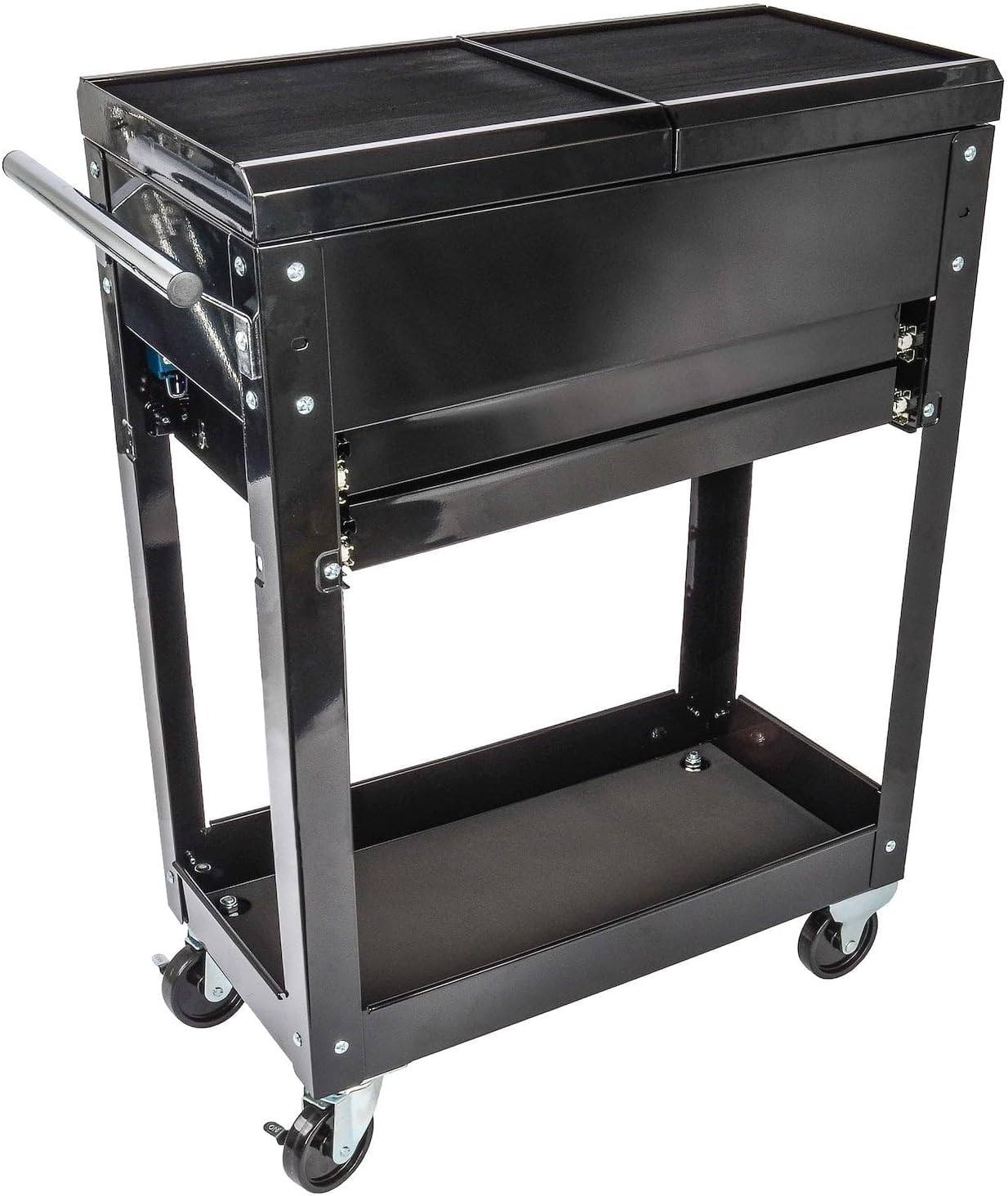 2-Drawer Heavy-Duty Tool Box Cart (220 lb. Capacity) | 2-Drawer Heavy-Duty Tool Box Cart (220 lb. Capacity) for supporting automotive installation
