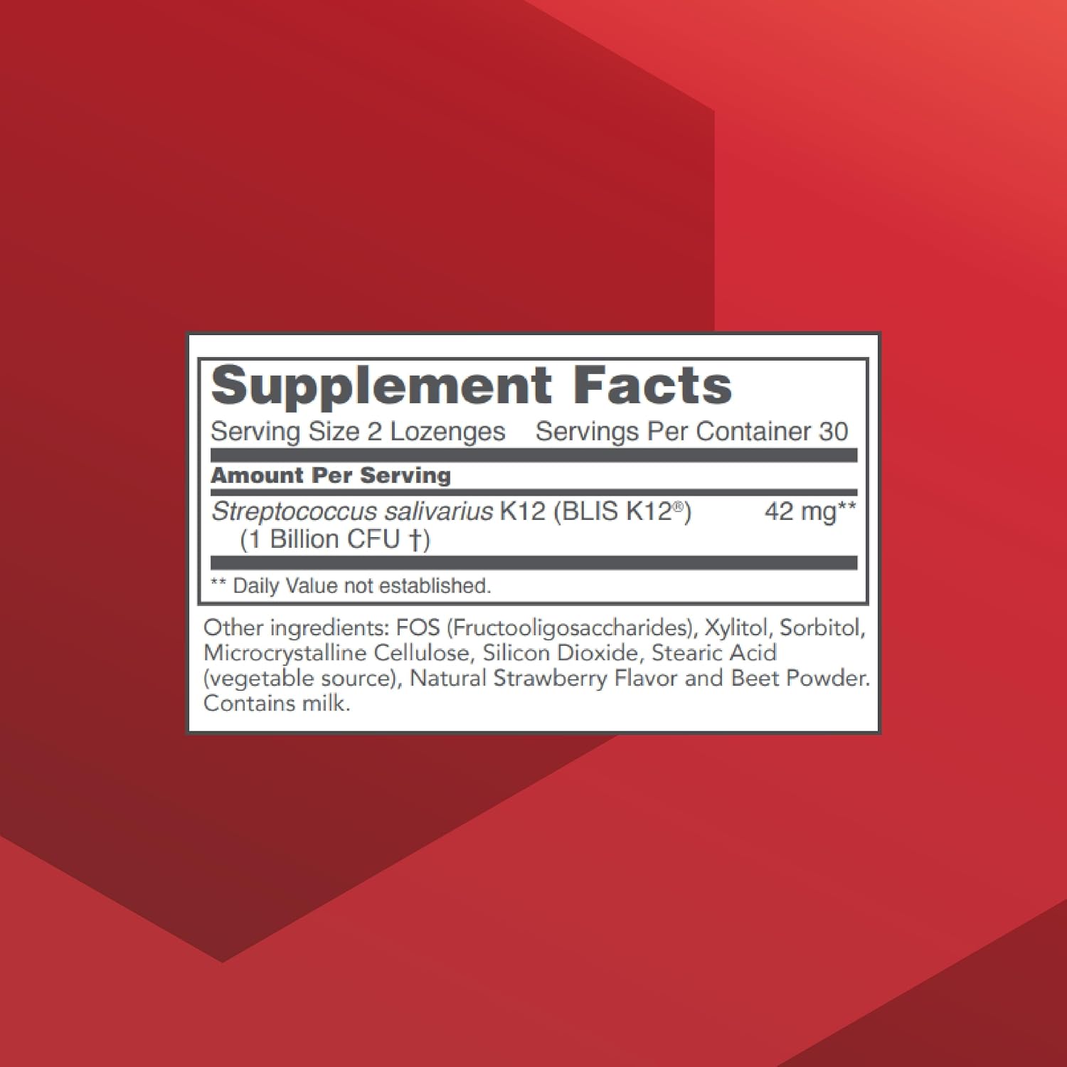PROTOCOL FOR LIFE BALANCE E.N.T. Biotic - Probiotic Lozenge - Oral & Throat Health* - 1 Billion CFU - Immune Support* - Refrigerate for Live