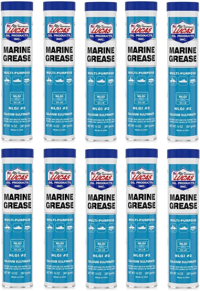 Lucas Oil 10682 Marine Grease 3 Ounce Combo Pack