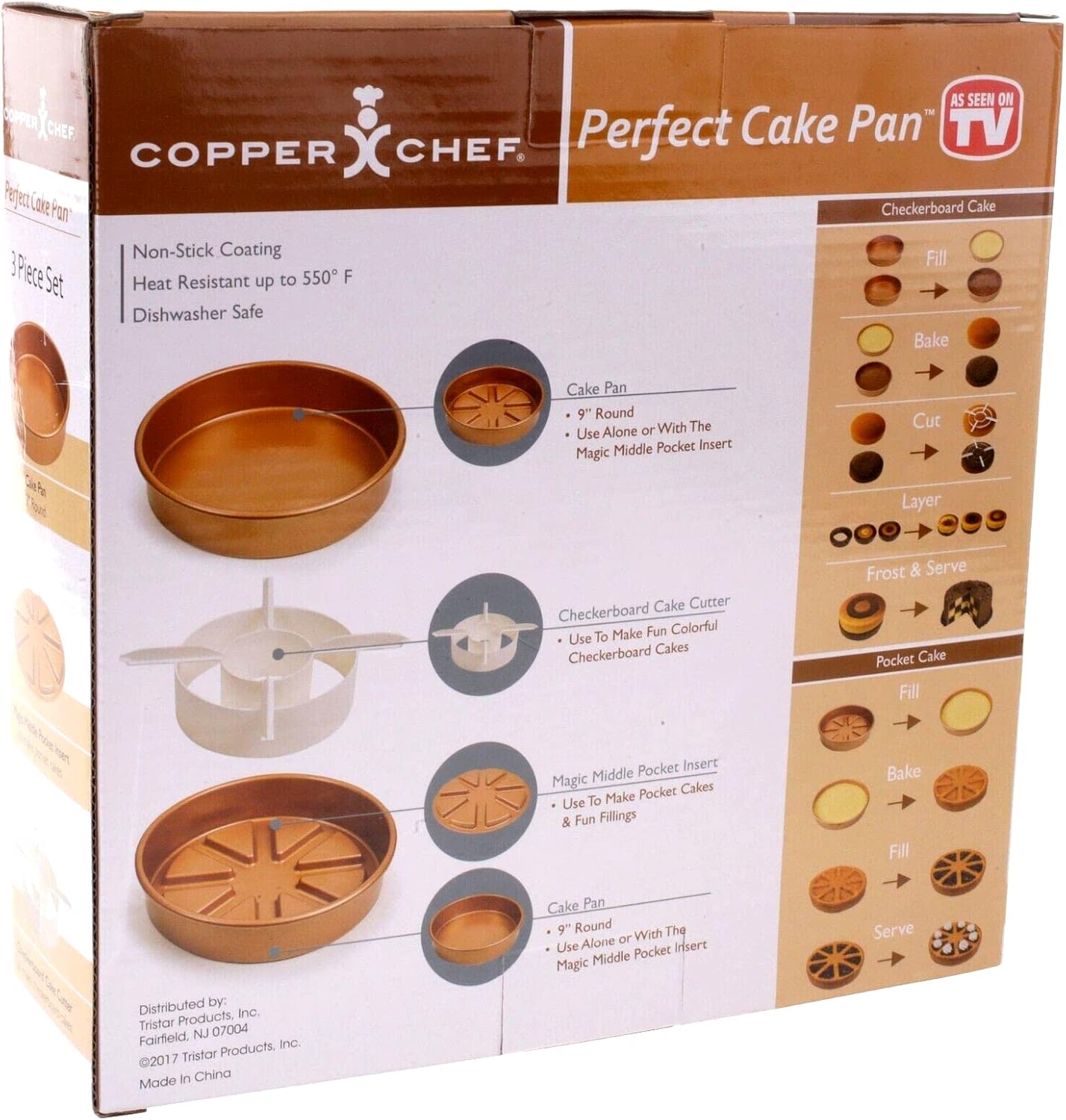 Copper Chef Perfect Cake Pan Set
