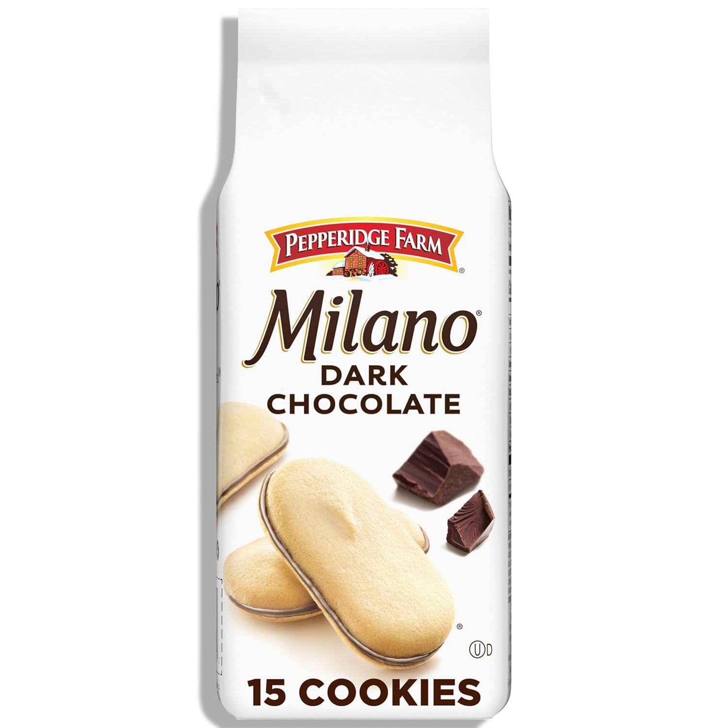 Pepperidge Farm Milano Milk Chocolate Cookies, 6 OZ Bag (15 Cookies)
