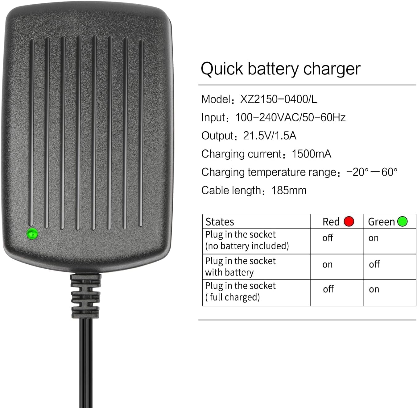 GALAX PRO 20V Max Li-Ion Battery Charger