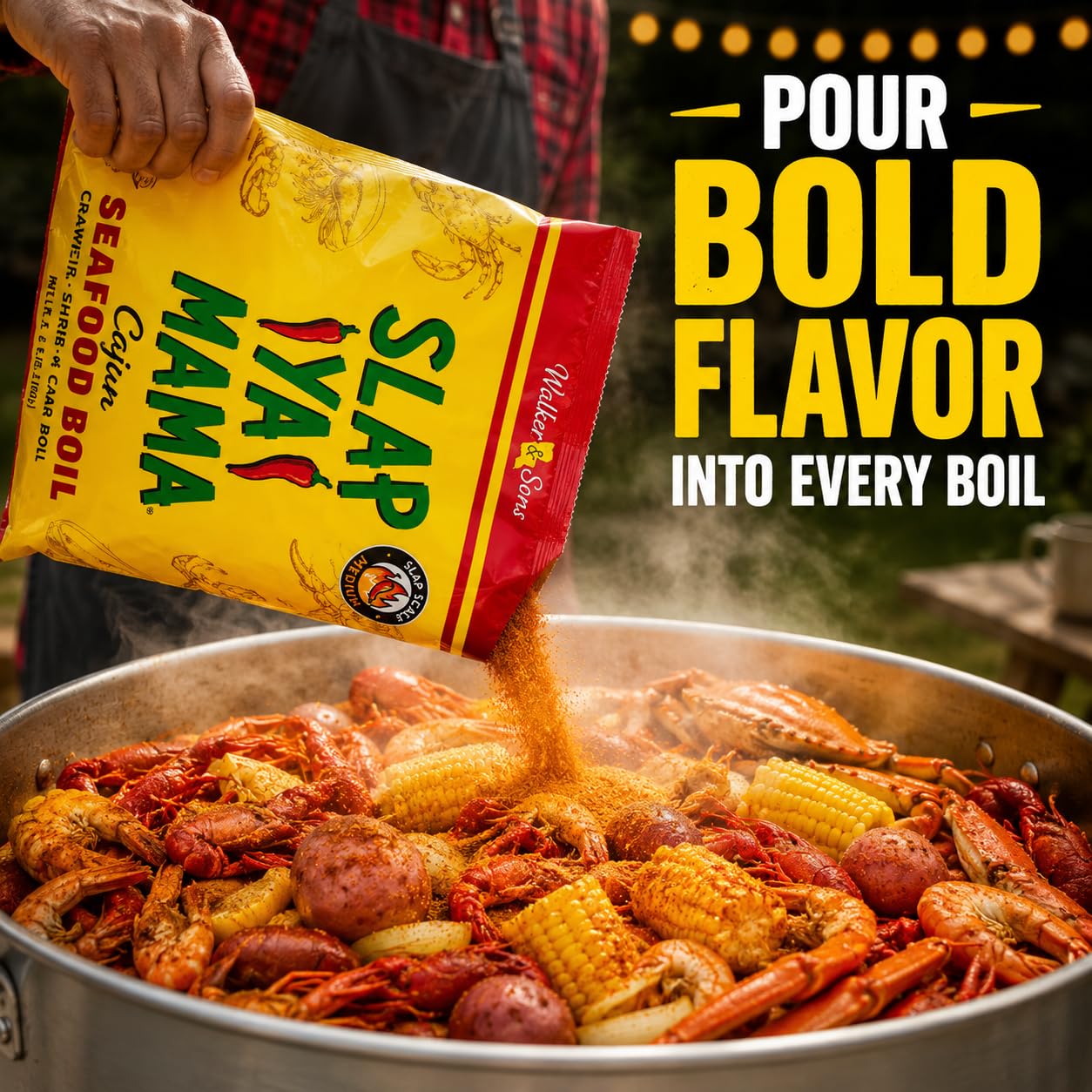 Slap Ya Mama Cajun Seafood Boil Seasoning for Crawfish, Crab and Shrimp