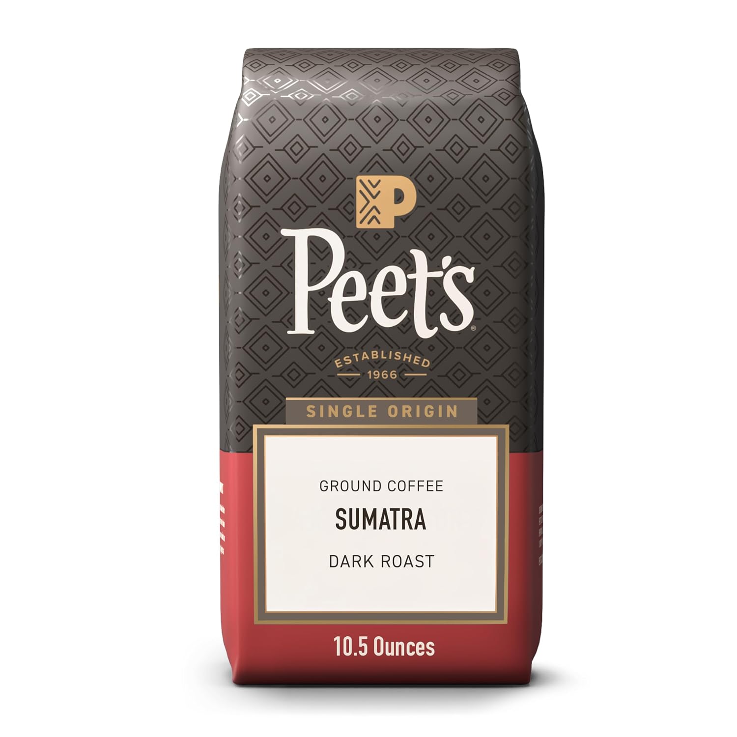 Peet's Coffee, Dark Roast Ground Coffee, 100% Arabica Coffee - Major Dickason's Blend 18 Ounce Bag