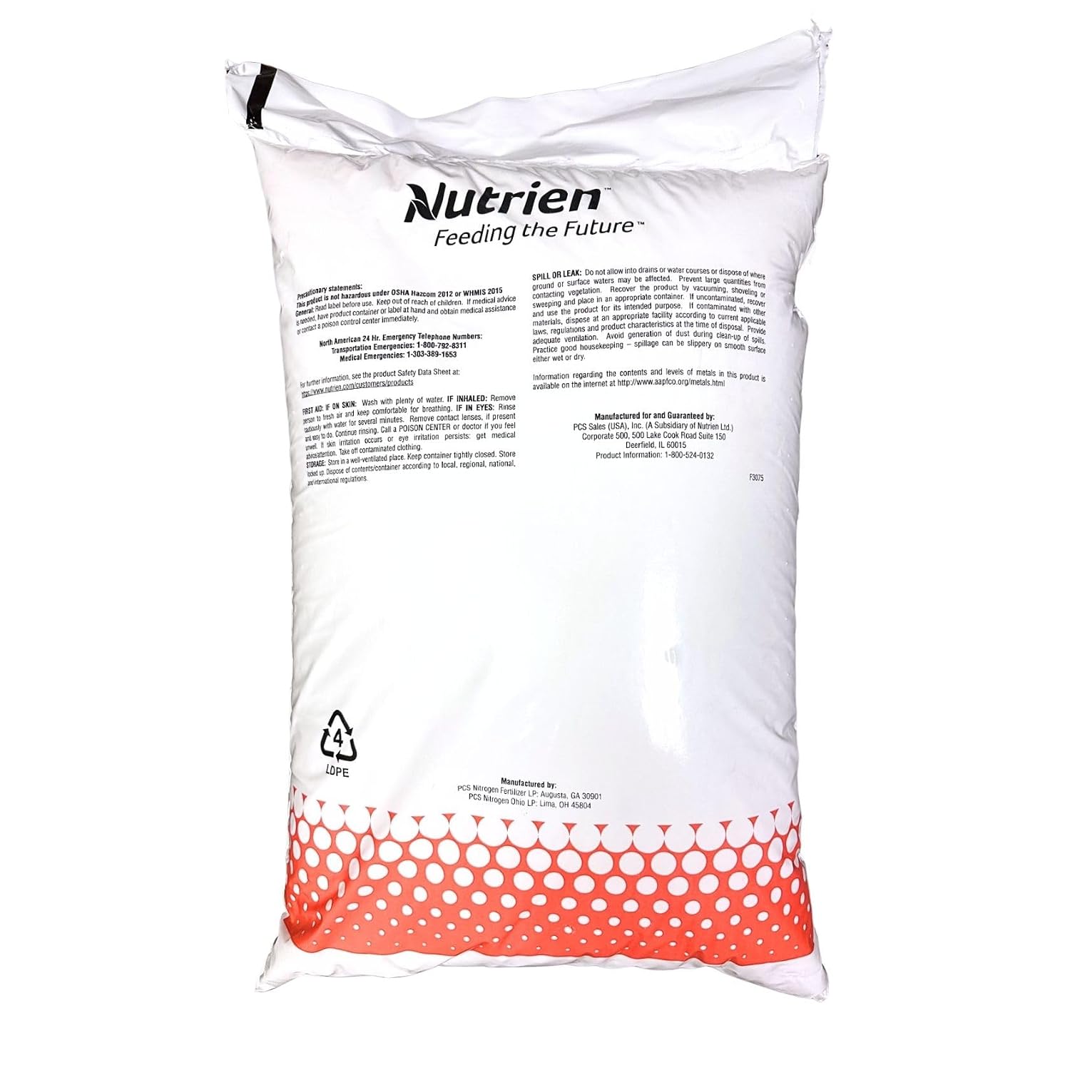 SEEDRANCH Urea Fertilizer 46-0-0 Granular - 50 Lbs.