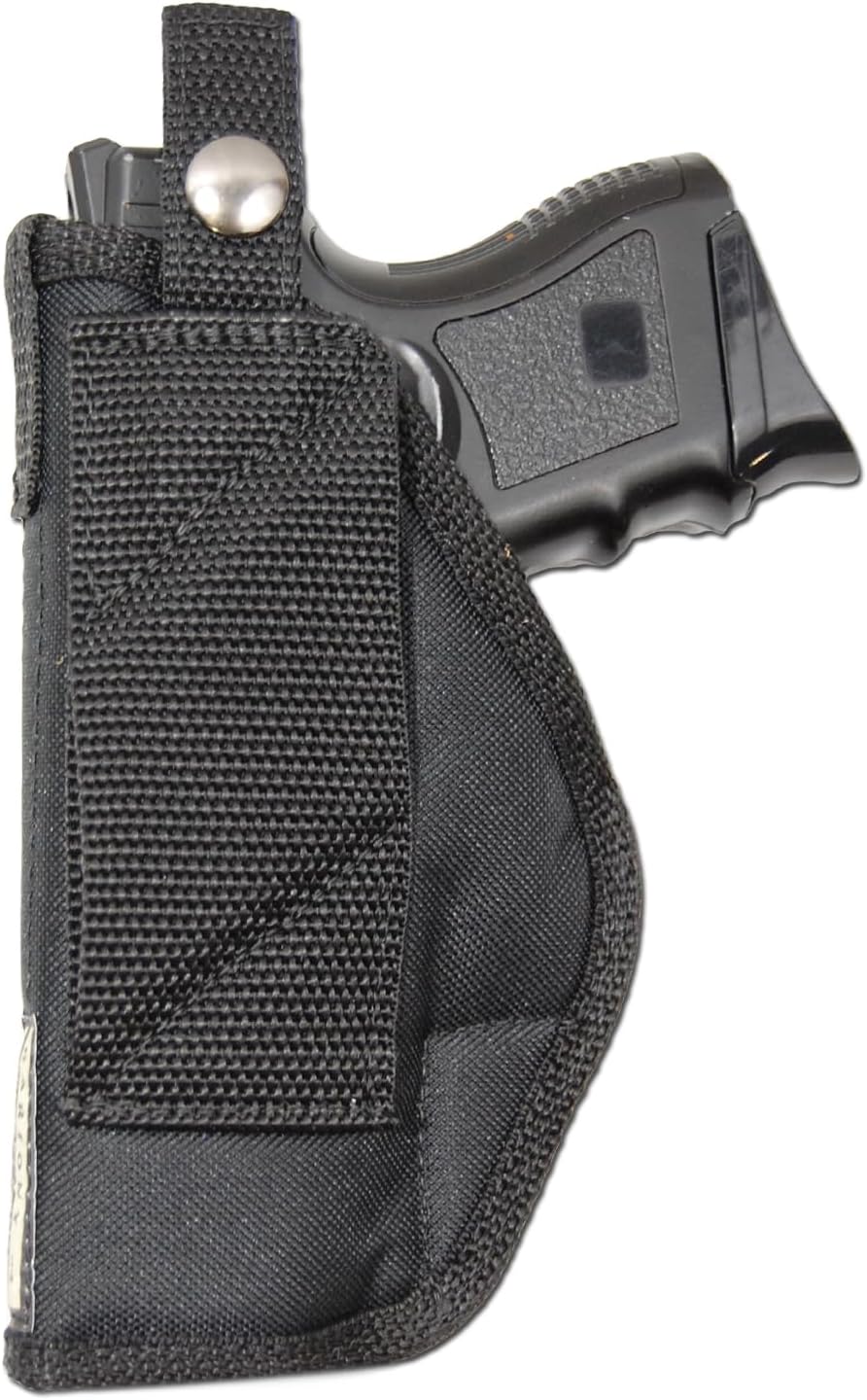 Barsony New Cross Draw Holster for Compact Sub-Compact 9mm .40 .45 Pistols