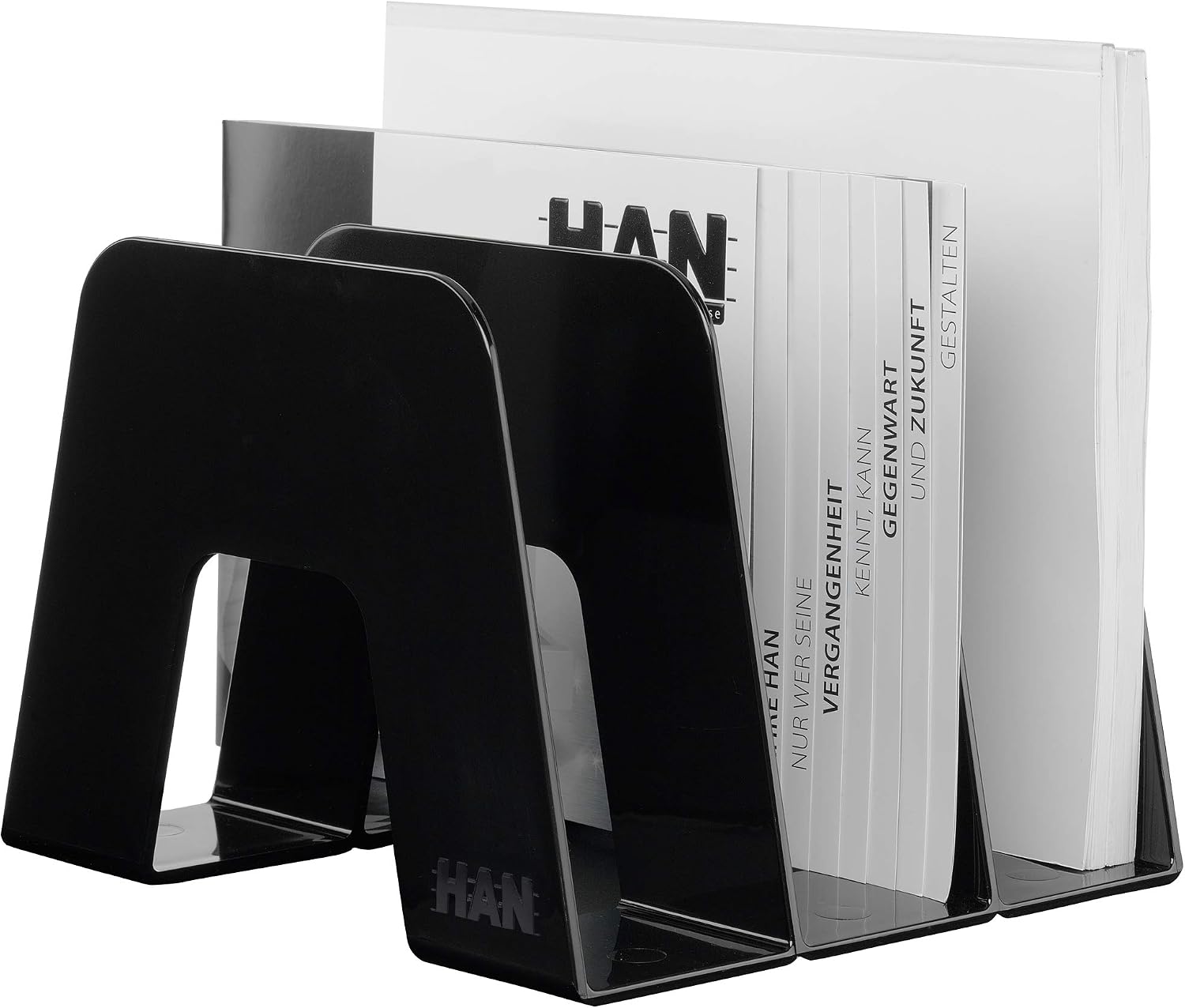 HAN 16200-13, Catalogue rack SORTER. Stylish design icon in high-gloss black