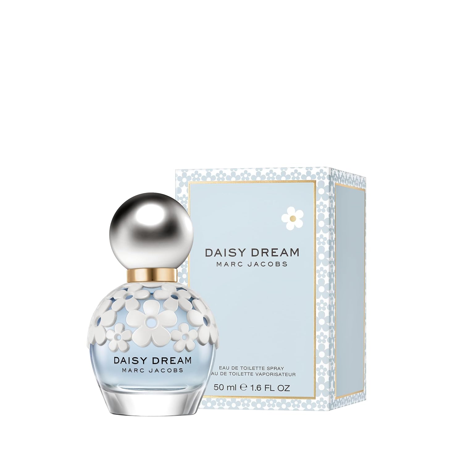 Marc Jacobs Daisy Dream Eau de Toilette – Floral Women's Perfume – With Notes of Blackberry, Jasmine, Lychee & White Woods
