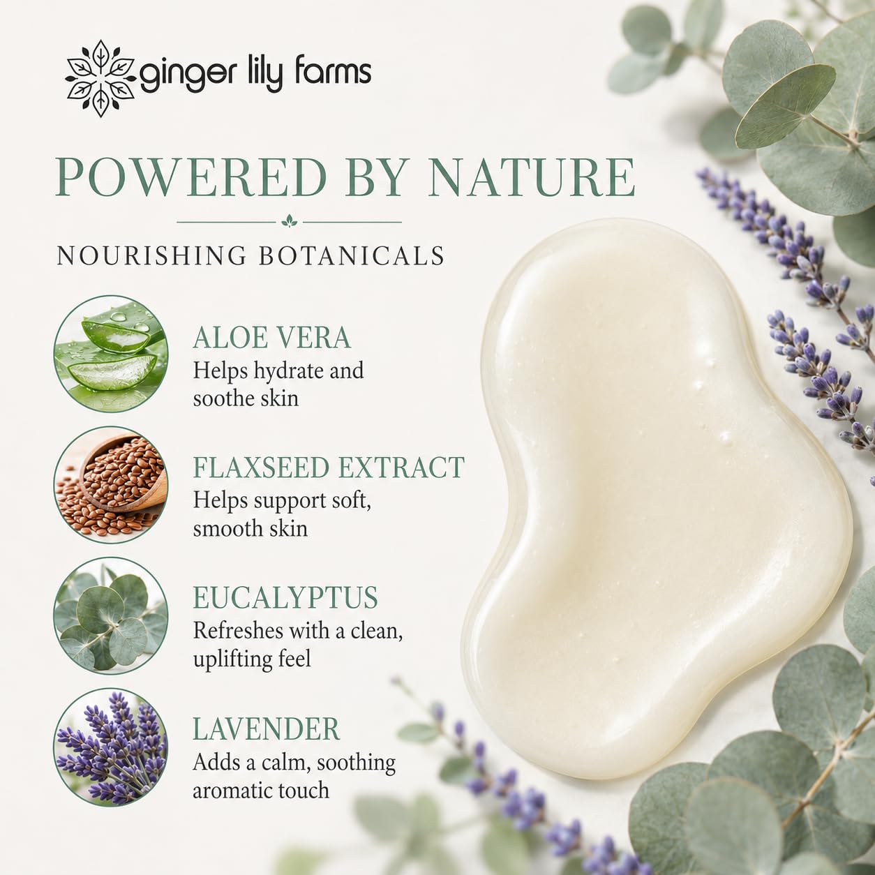 Ginger Lily Farms 1 gal Nourishing Body Wash, Citrus Blend Scent | for Hands, Body & Hair, Moisturizing Wash, Salon Wash, Spa Cleanser, Salon & Spa Essentials, Manicure & Pedicure Supplies