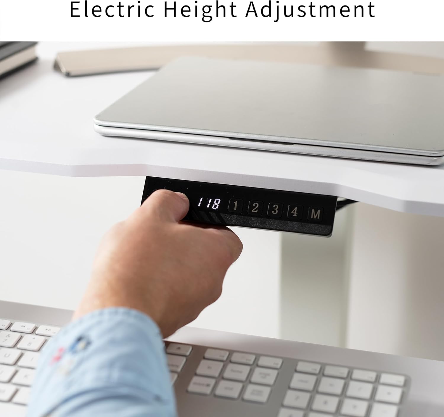 VIVO Black Electric Mobile Height Adjustable 36 inch Dual Platform Standing Desk with Wheels, Rolling Small Space Table, Sit Stand Workstation, DESK-V111VT