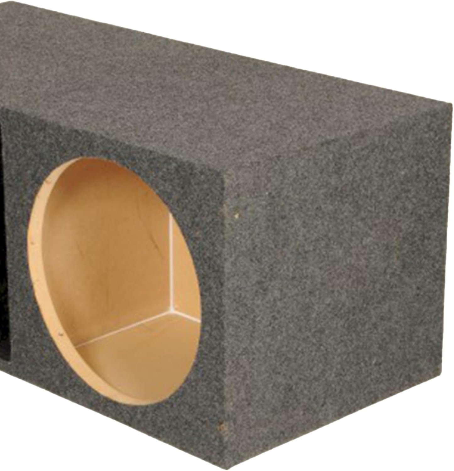 QPower QSMBASS15 Dual 15" Carpet Subwoofer Sub Box Sealed Speaker Enclosure