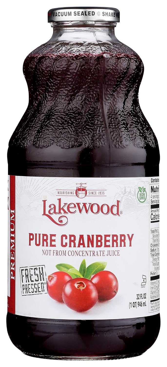 Lakewood, Juice Black Cherry Pure, 32 Fl Oz