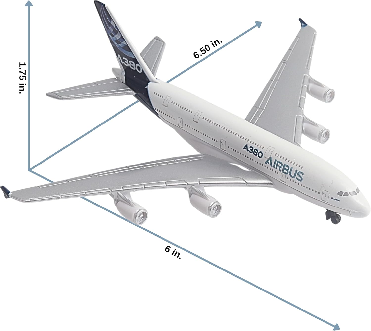 Daron British Airways Concorde Single Plane Toy , White Small