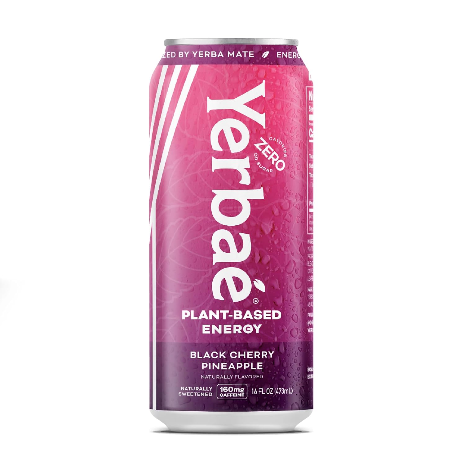 Yerbaé Energy Seltzer - Variety Performance Pack. No Sugar/Calories/Carbs. Energized by Yerba Mate Naturally Caffeinated Plant-Based, Healthy Alternative to Coffee/Sugary Sodas, Pack of 12, 12oz cans