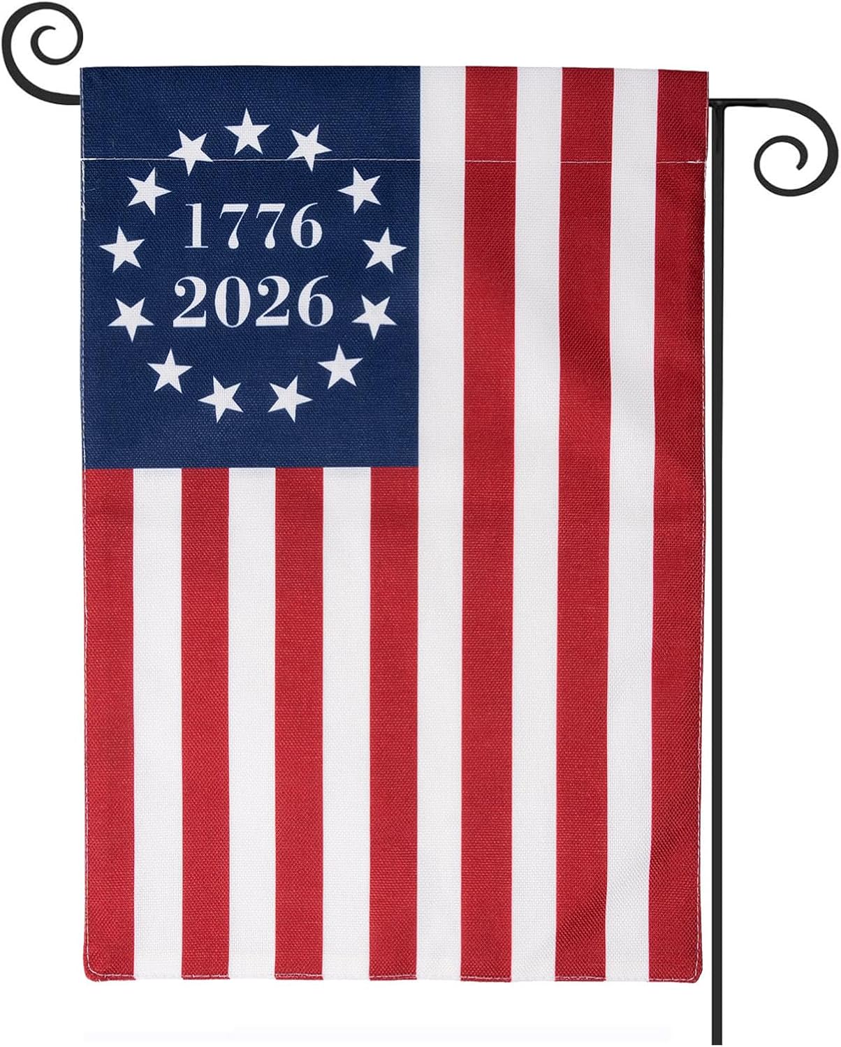 American Flag USA Garden Flag 12 x 18 - Patriotic Double Sided Small Flags for Yard