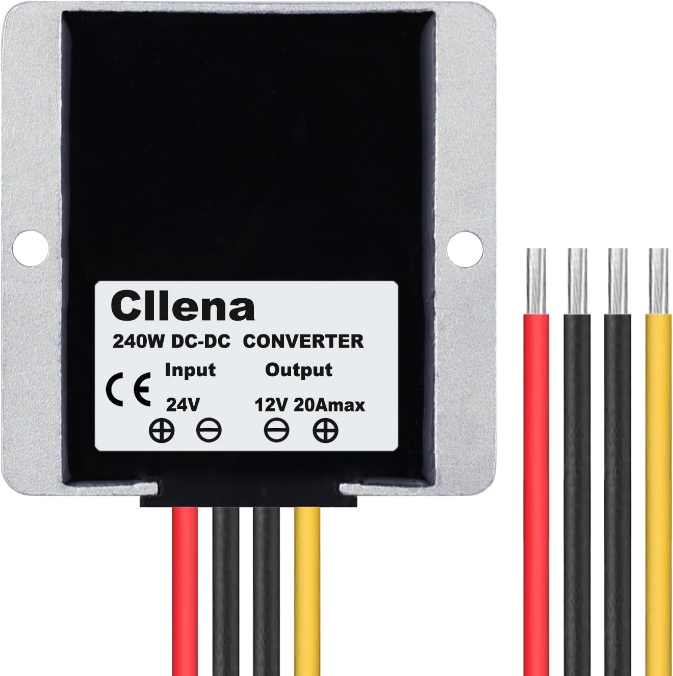 DC 24V to 12V 40A 480W Buck Transformer Waterproof Step-Down Voltage Converter Regulator
