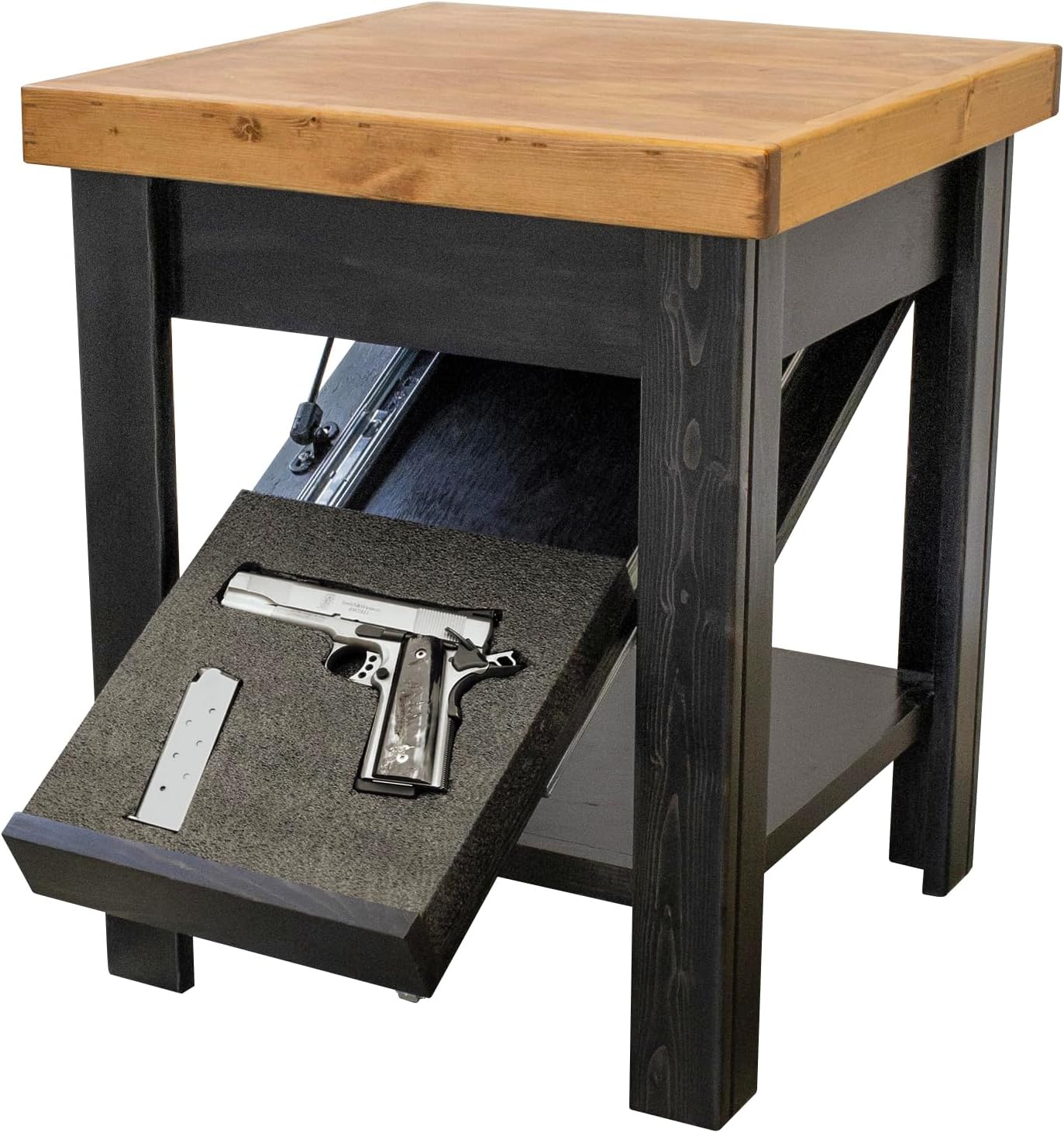 American Furniture Classics Gun Concealment Nightstand/End Table