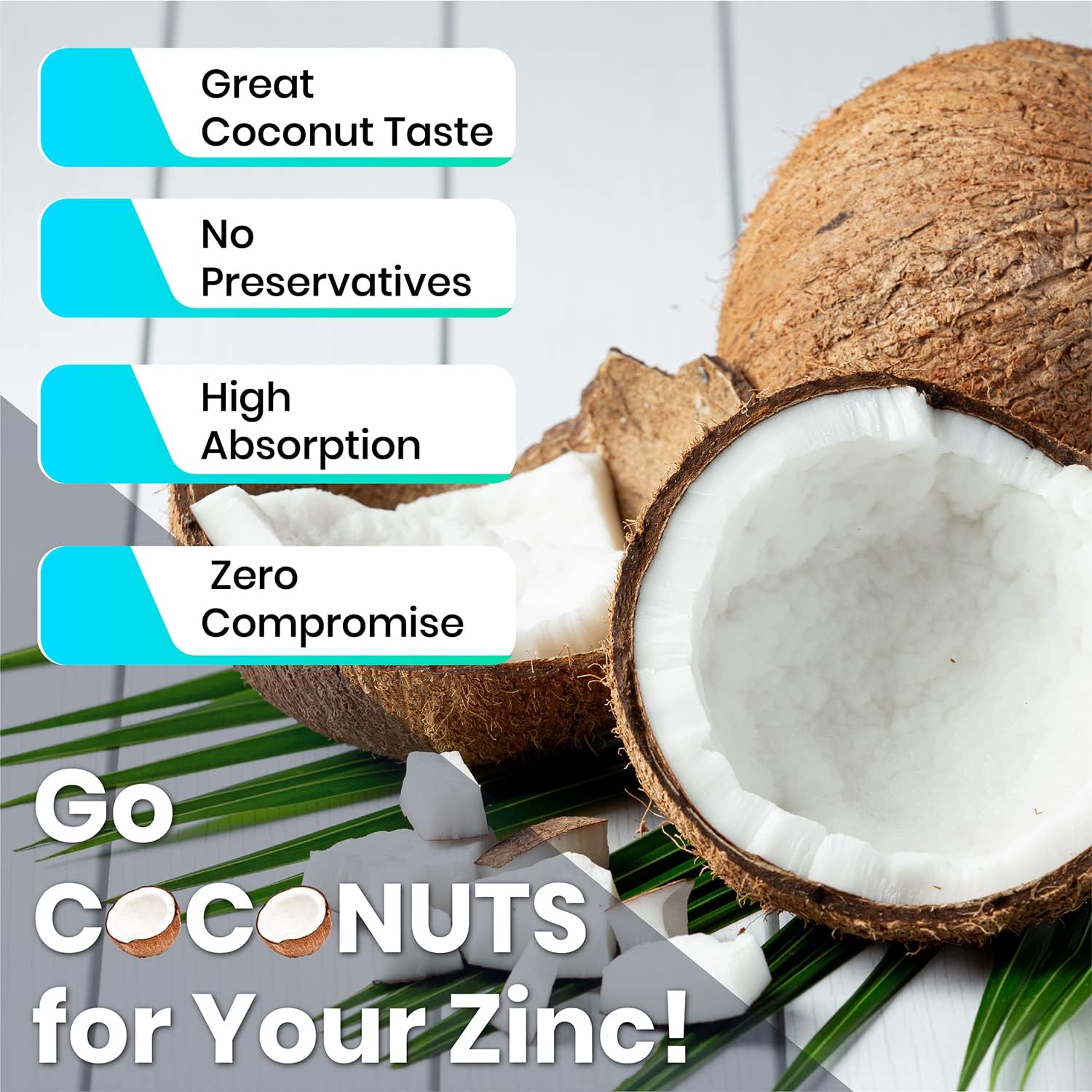 Organic Zinc Supplements for Kids, Adults - Zinc Sulfate - Liquid Zinc Supplement - Pure Ionic Zinc Drops in Coconut Oil for Immune Support