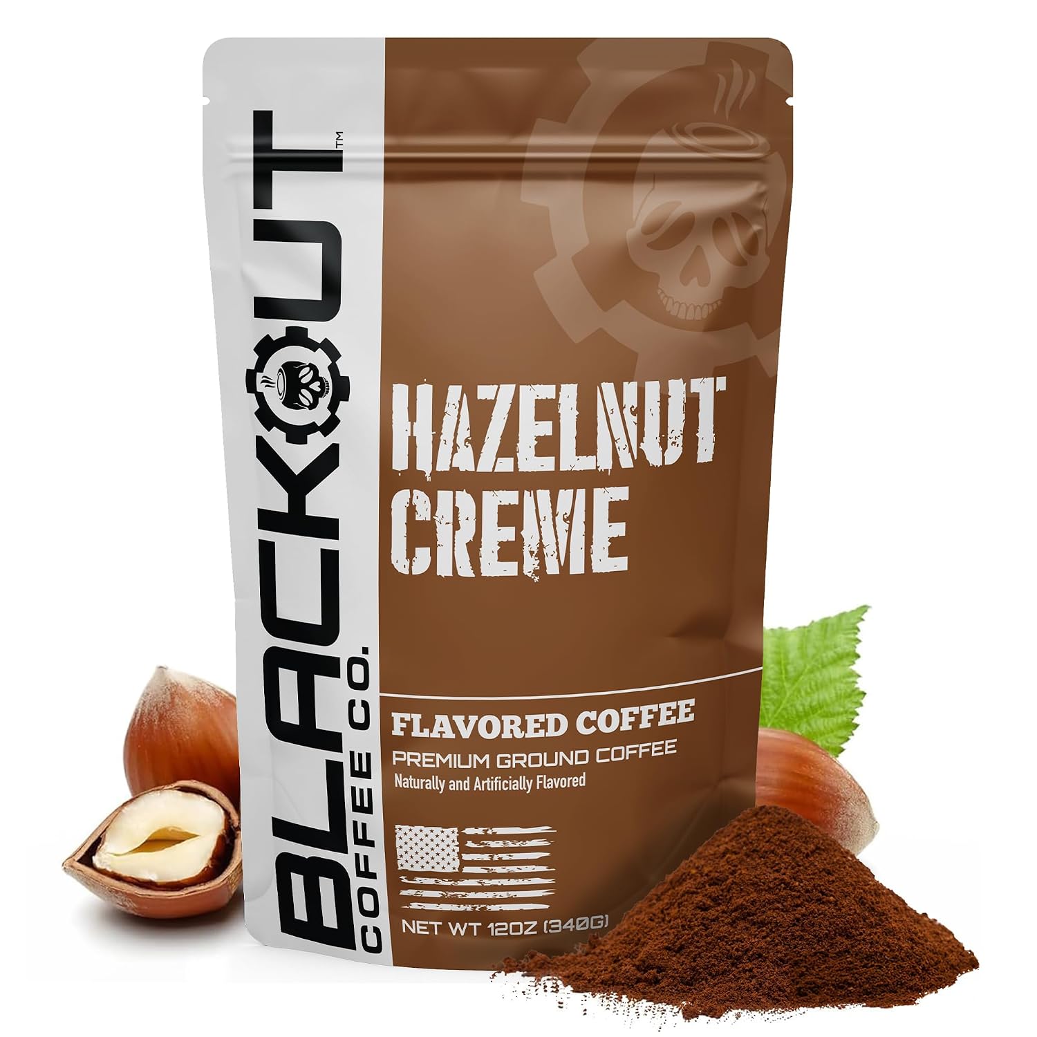 Blackout Coffee Blueberry Crumble Ground Coffee, Medium Roast, 12 oz