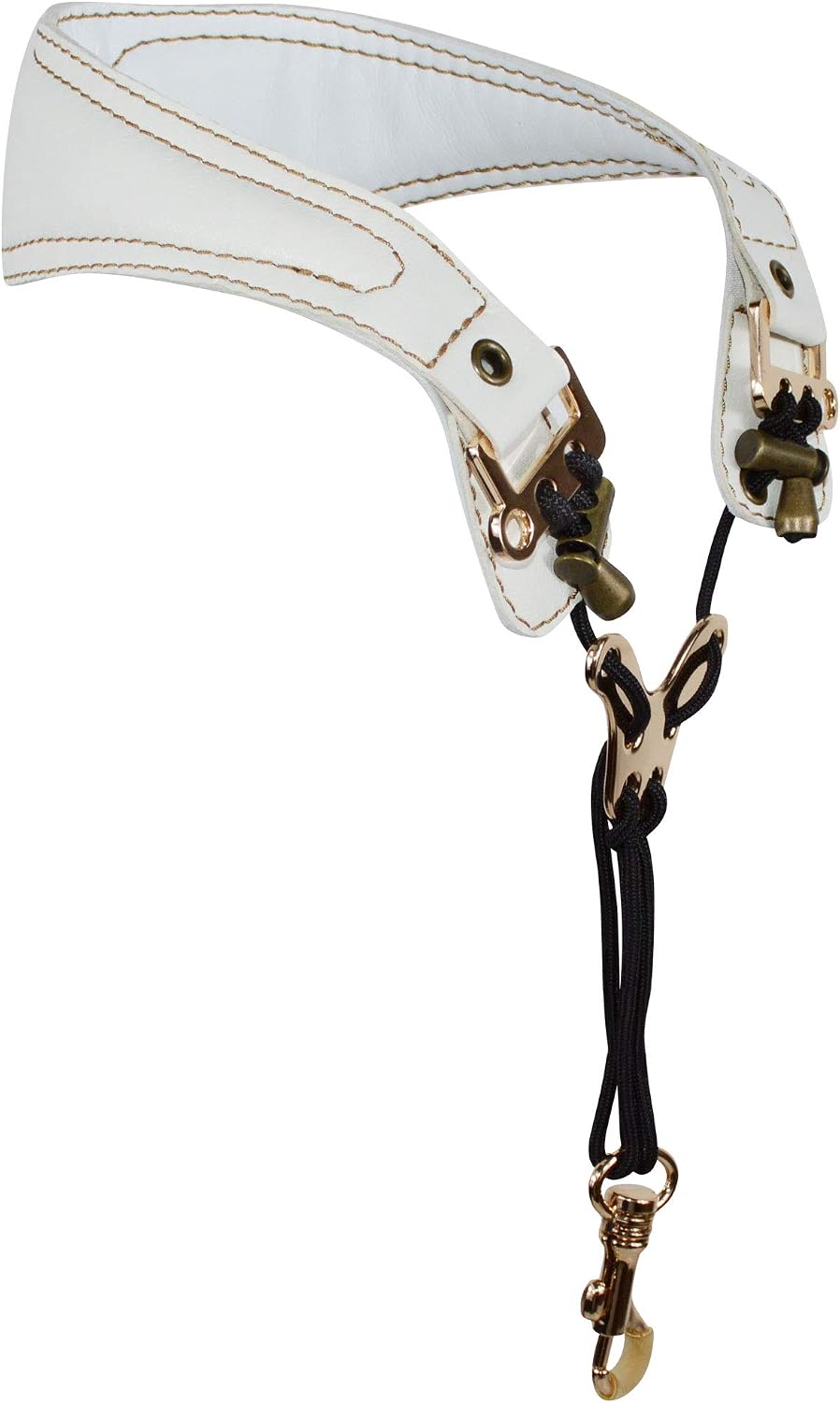 adorence Leather Saxophone Neck Strap for Alto & Tenor Saxophone - Red