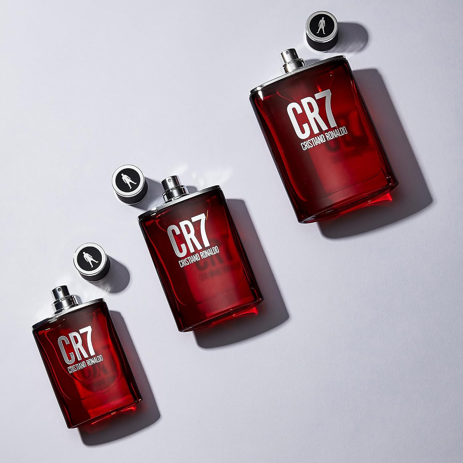 CR7 Cristiano Ronaldo - Eau De Toilette Cologne Scent for Men - Woody, Musky Men's Scent with Lavender, Cardamom, Tobacco, and Cedar - 1.7 oz